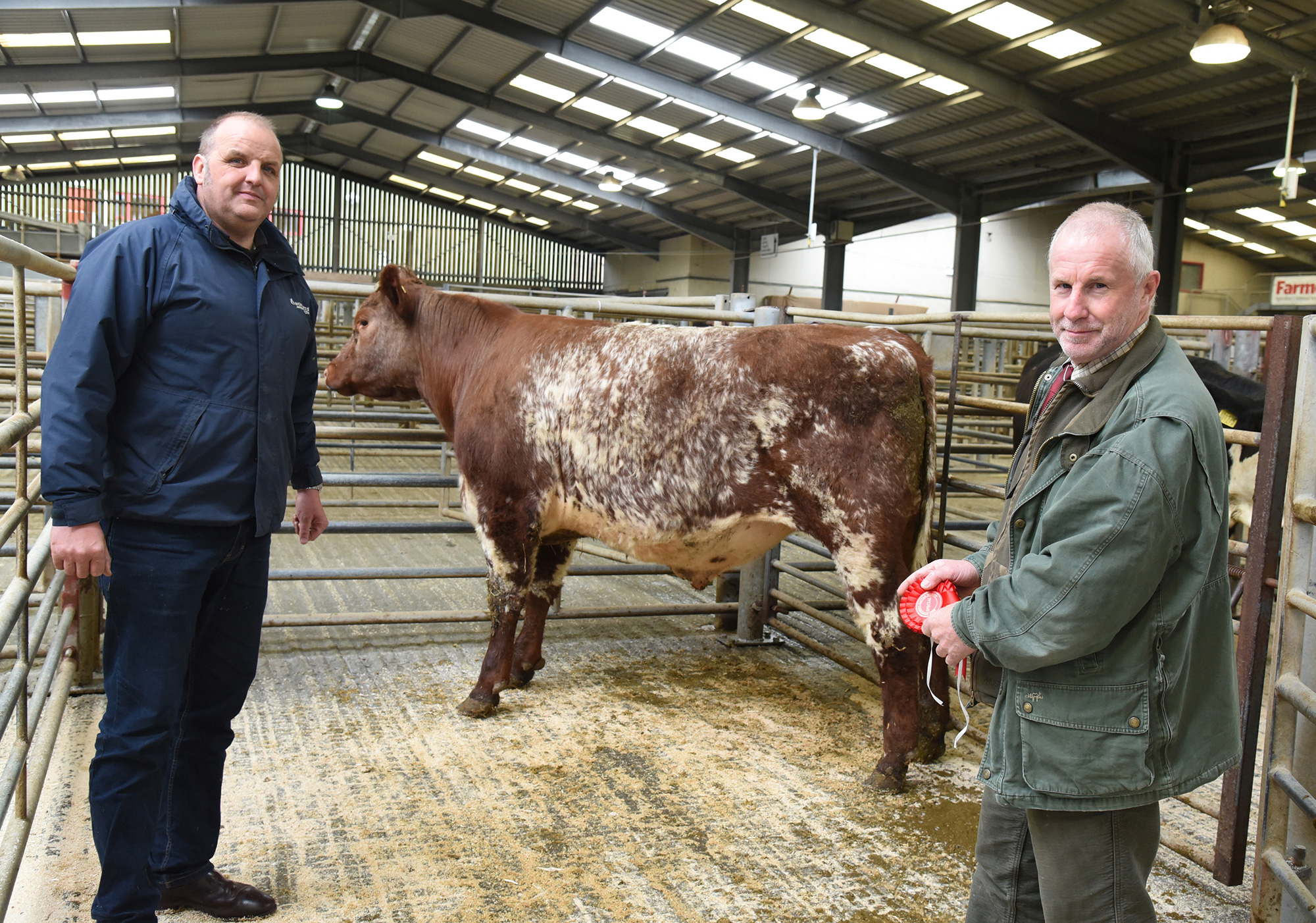 John Wilson with show judge, Jim holden