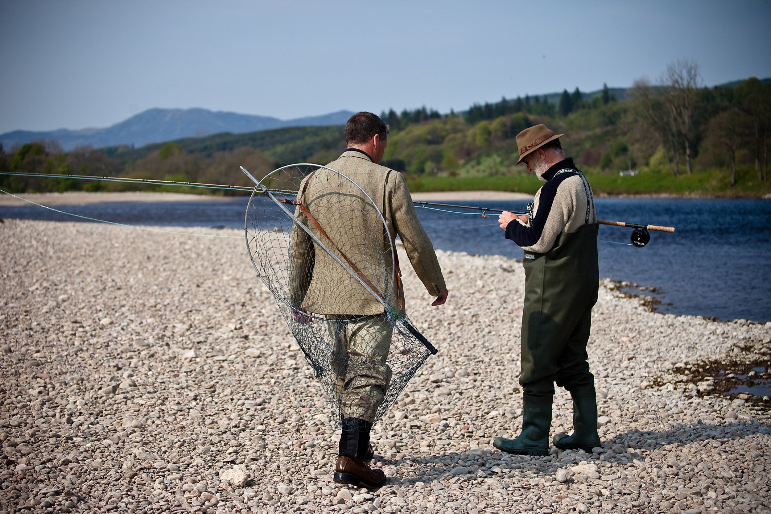 Authentic Salmon Fishing