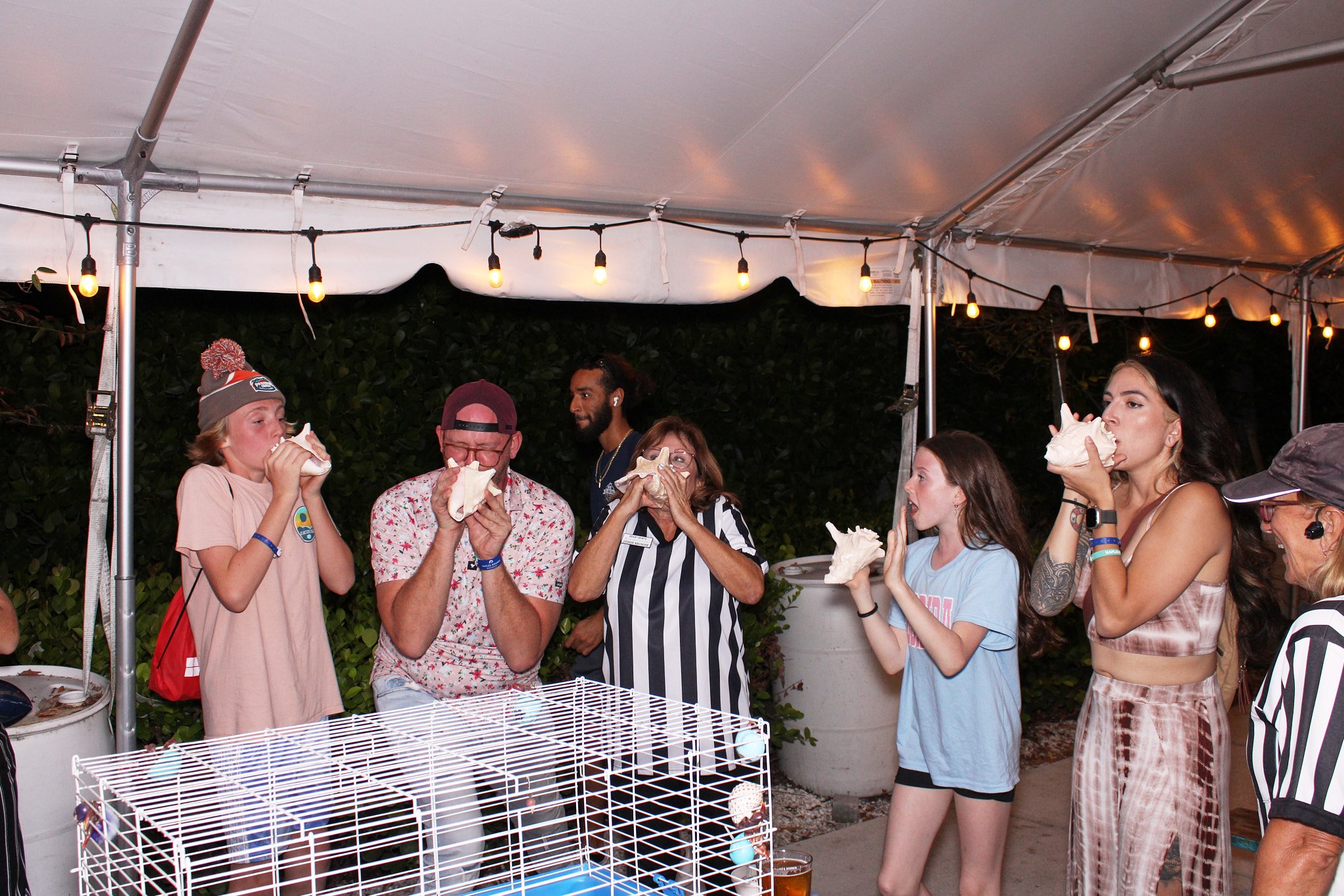 Celebration - Conch Shell - Sathre family with Kim Monceaux - RED faces - #3.jpg