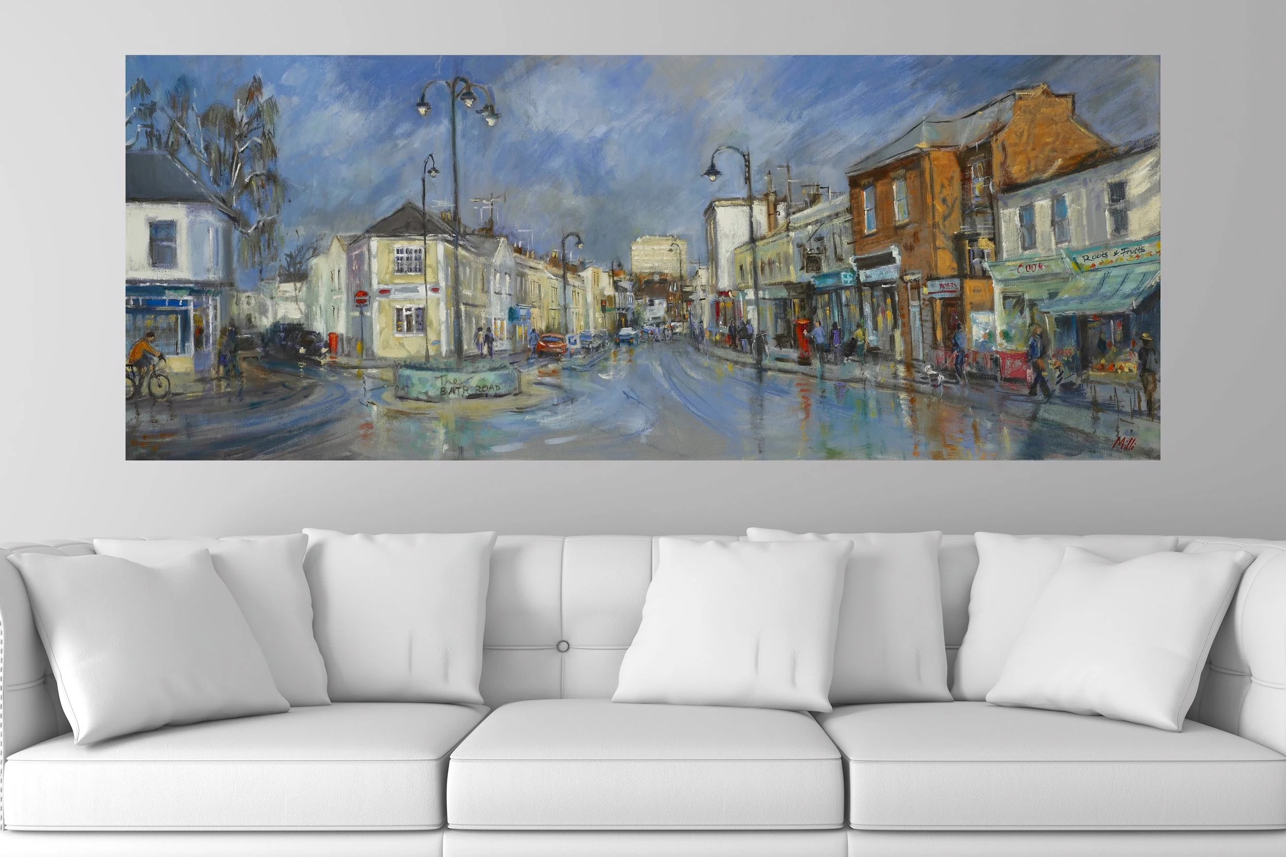 Bath Road, Cheltenham (Large Print)