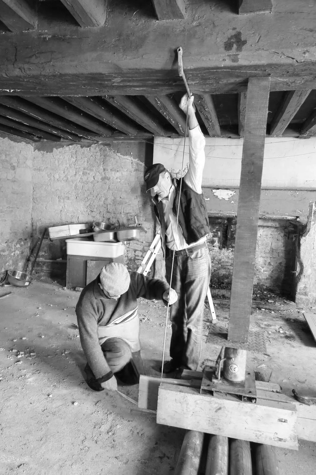 A daring proposition…new life for ancient skills…restoring the Farmhouse, part 3  