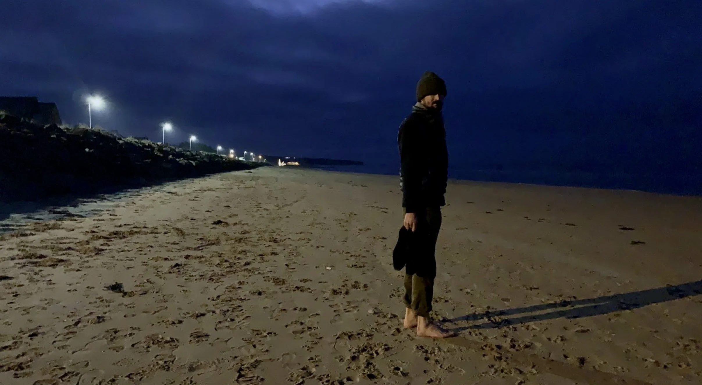 A walk on Omaha Beach