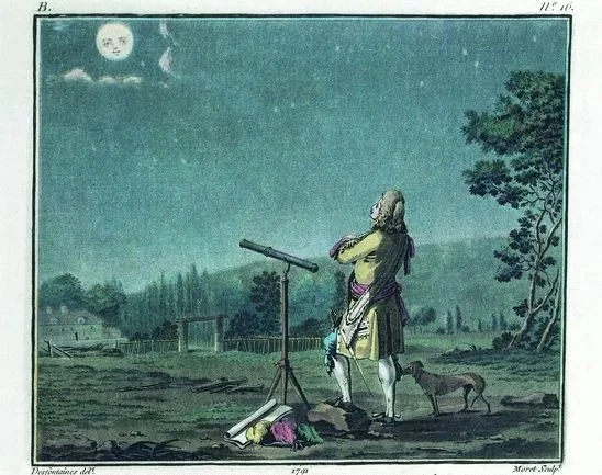 Five planets gleam above the Chateau 