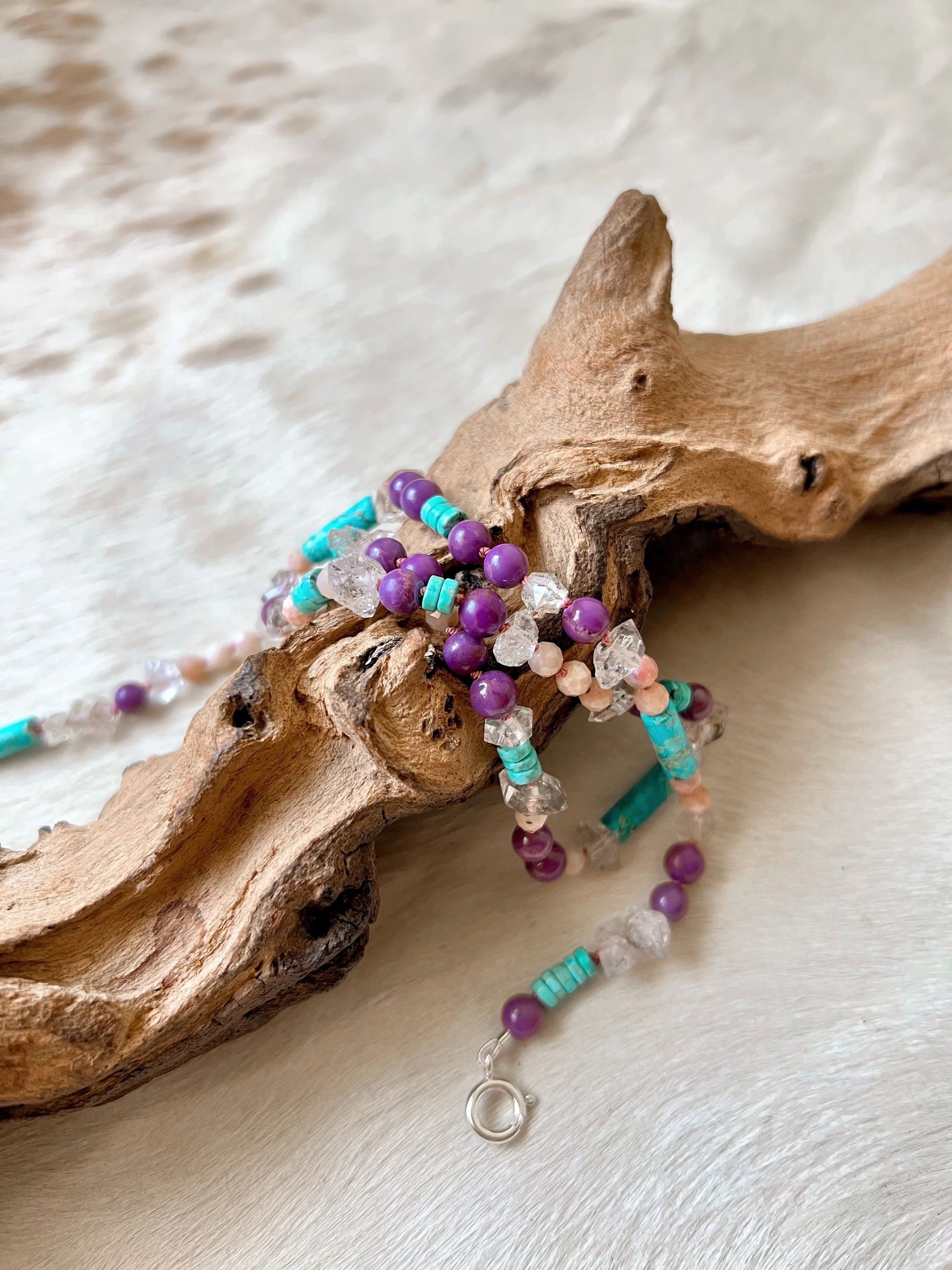 Herkimer Diamond Candy Necklace