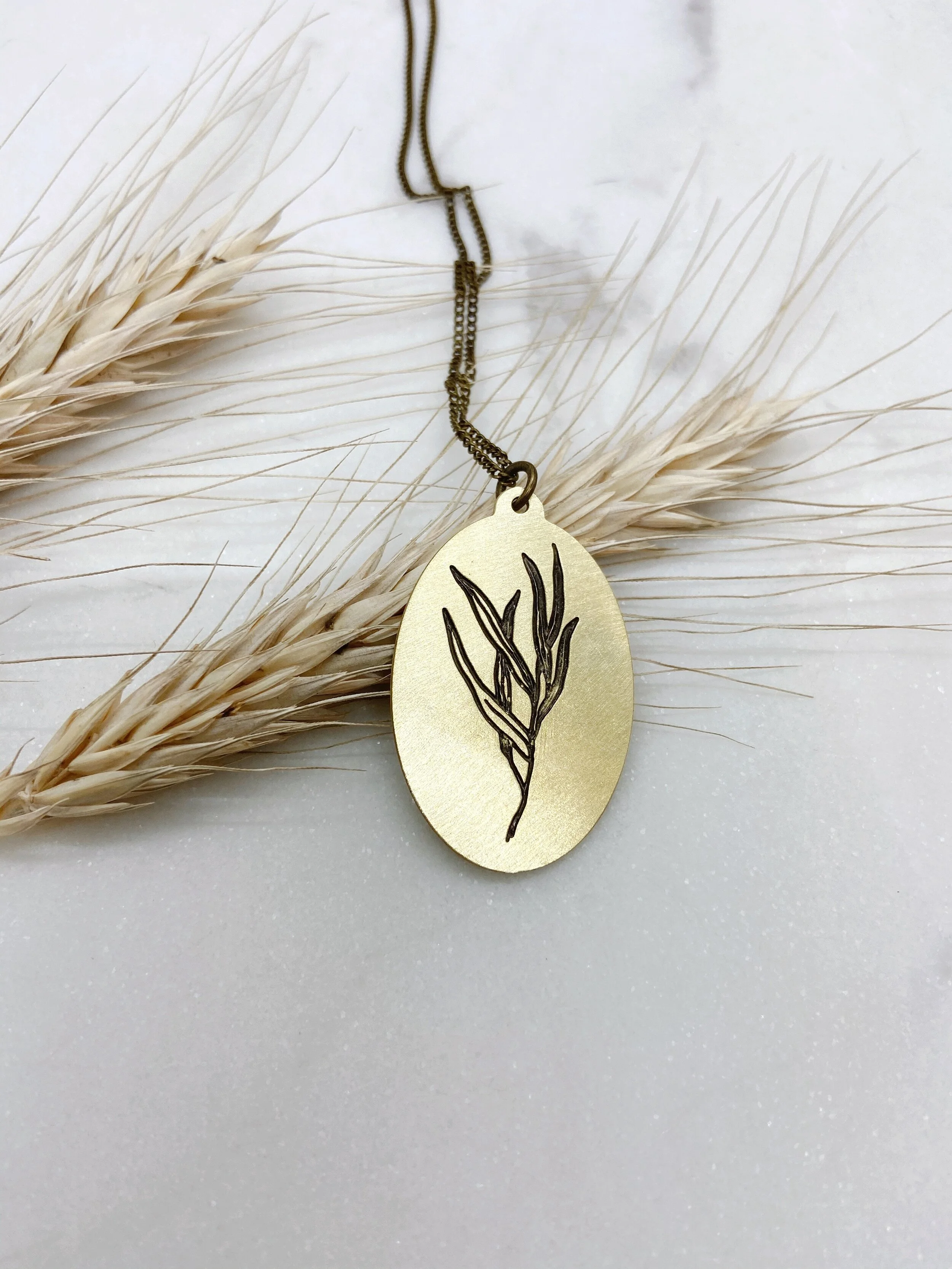 Sweet Grass necklace