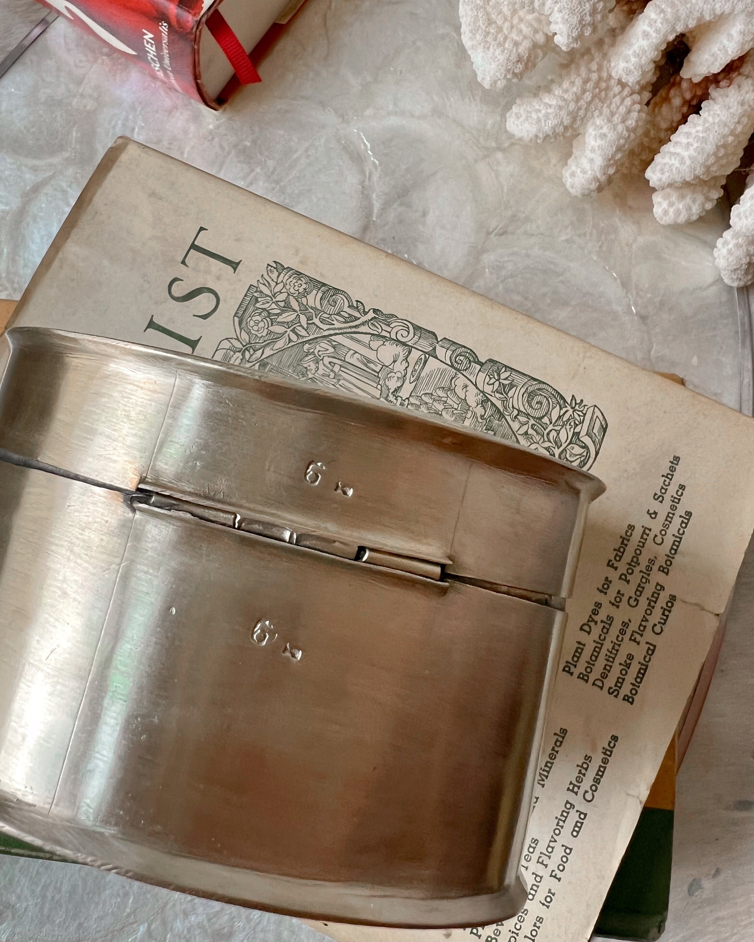Vintage brass box