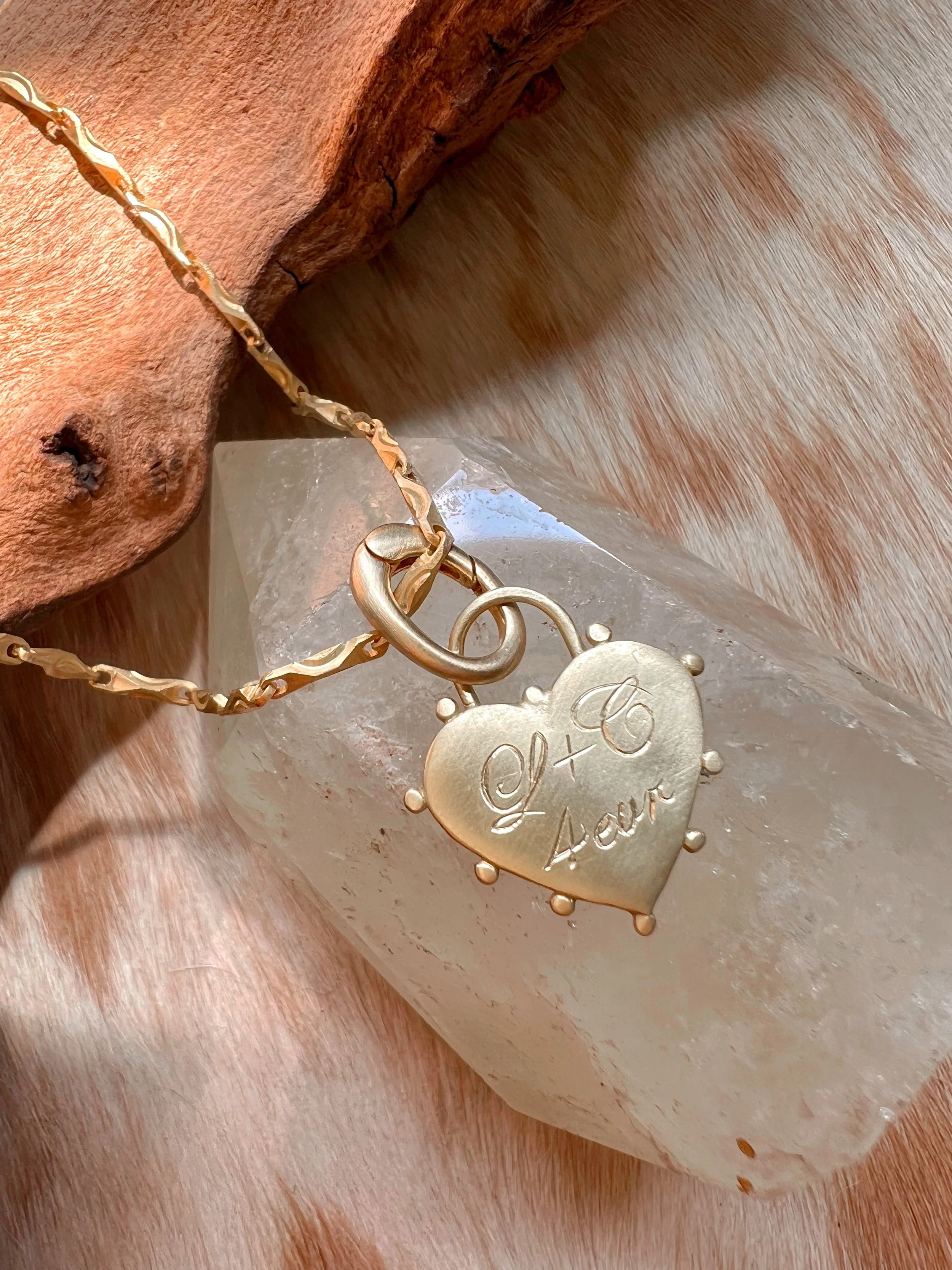 Lovers Initial Necklace