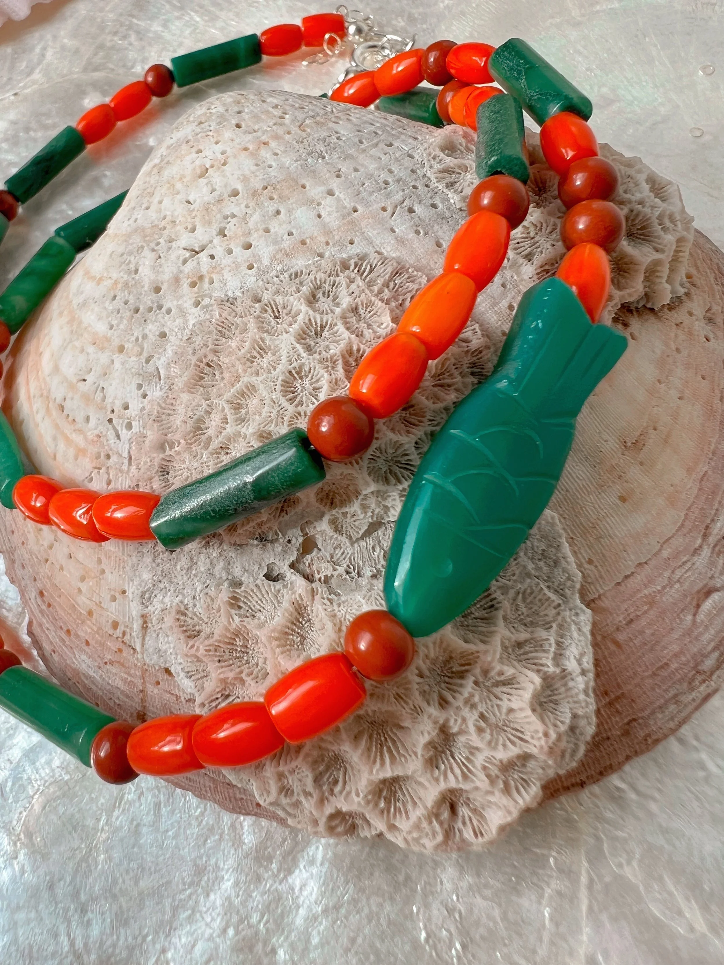 Beaded necklace