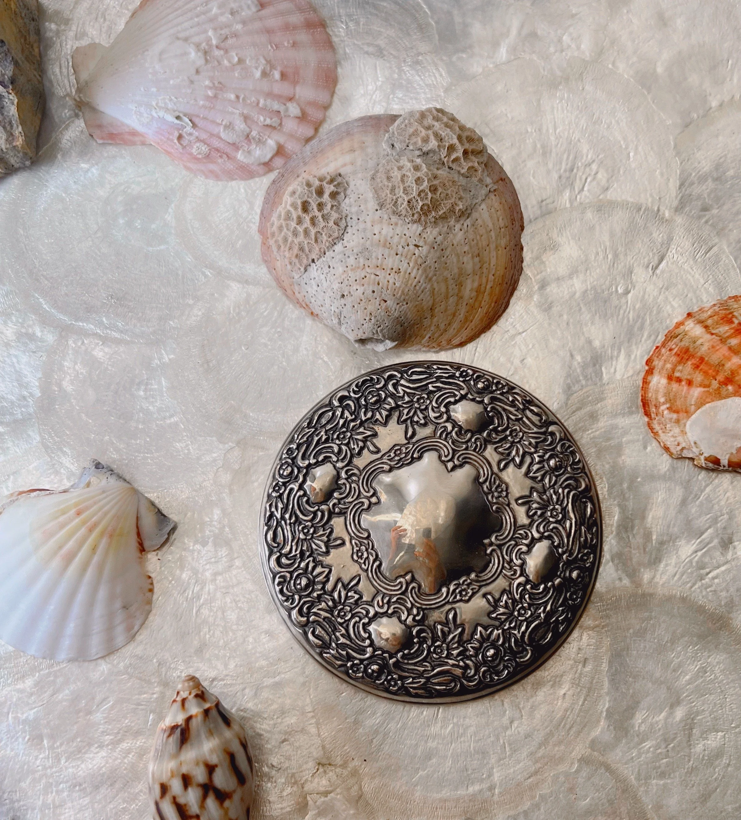 Vintage Handheld Mirror