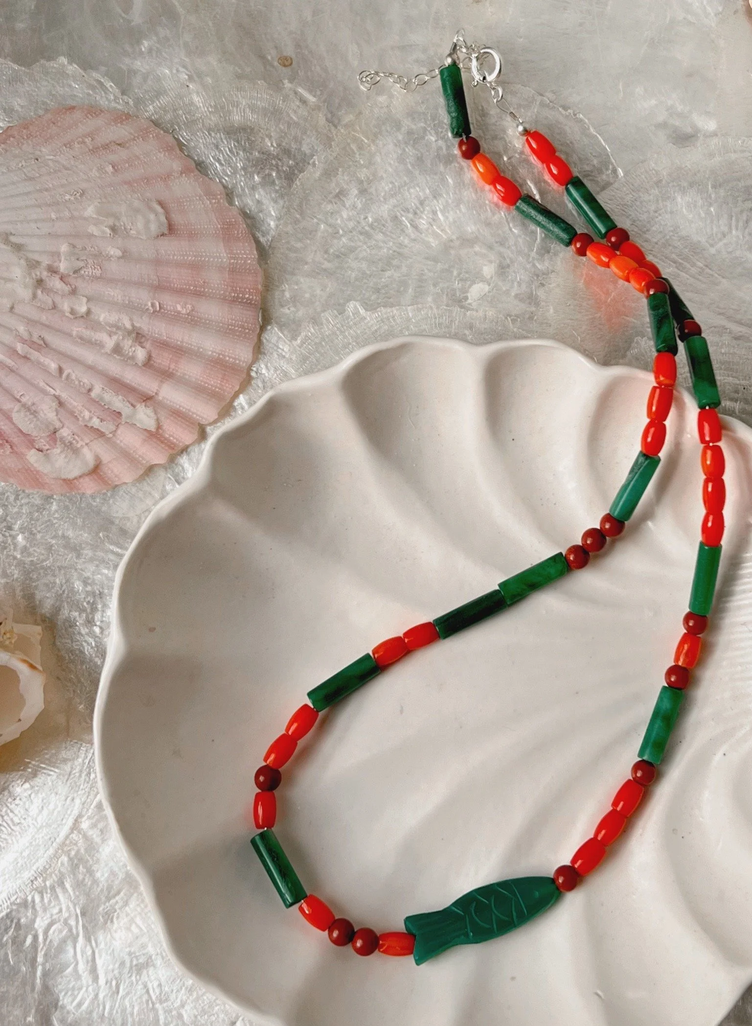 Beaded necklace