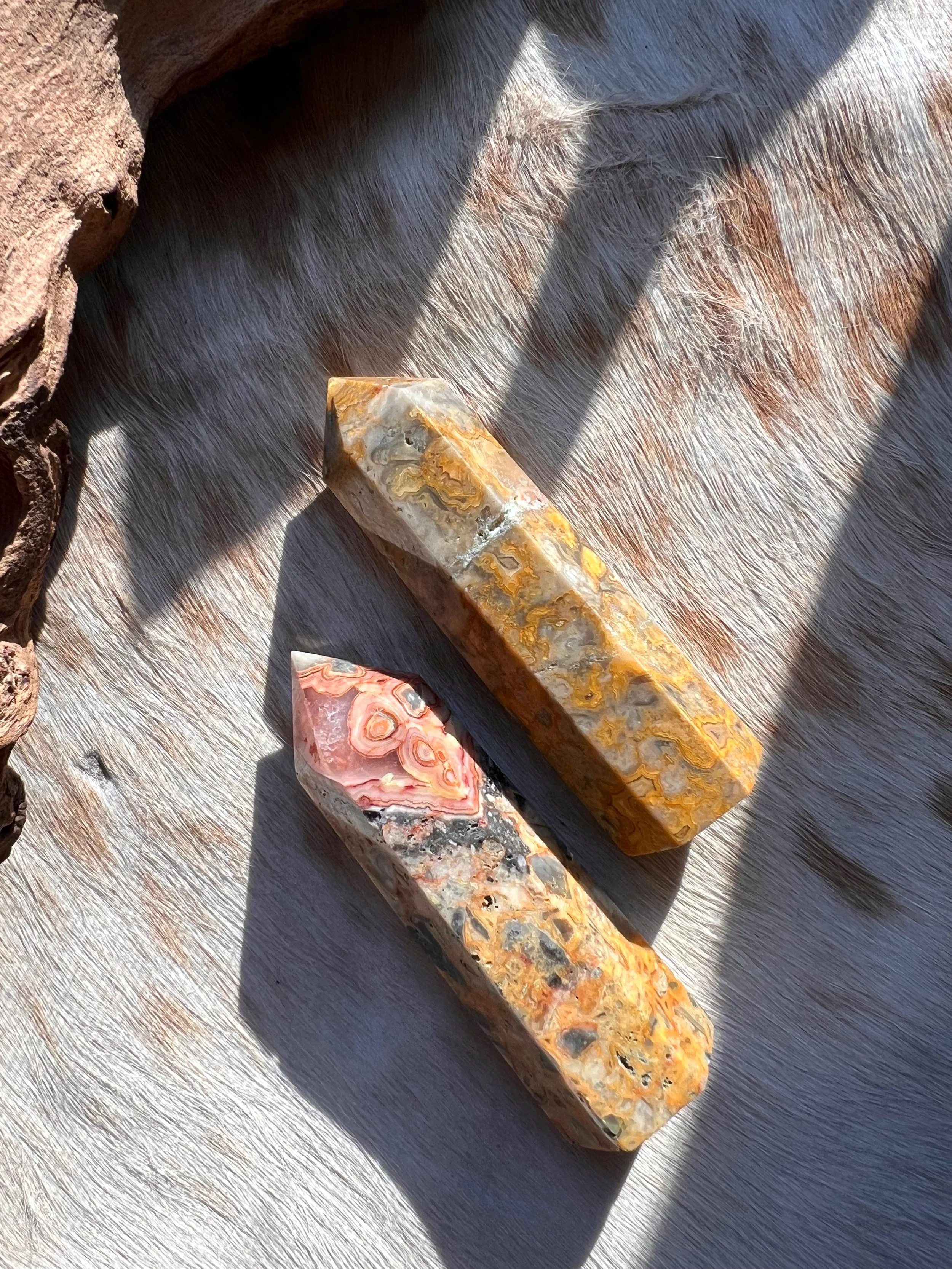 Crazy Lace Gemstone Tower