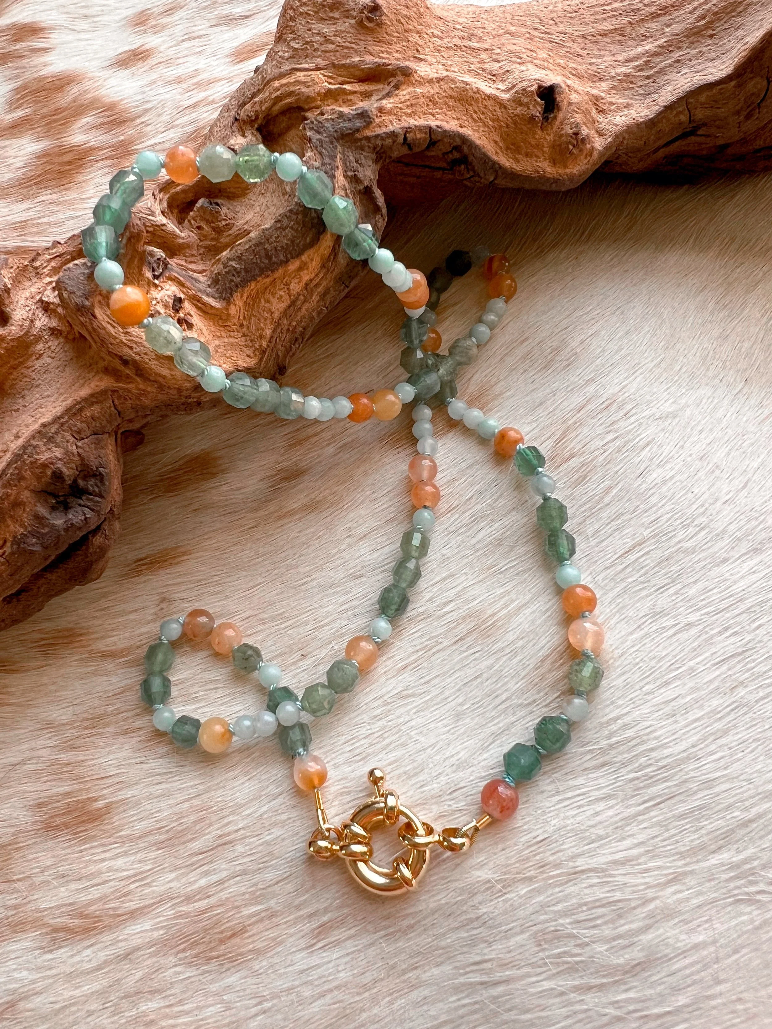 Agate Candy Necklace