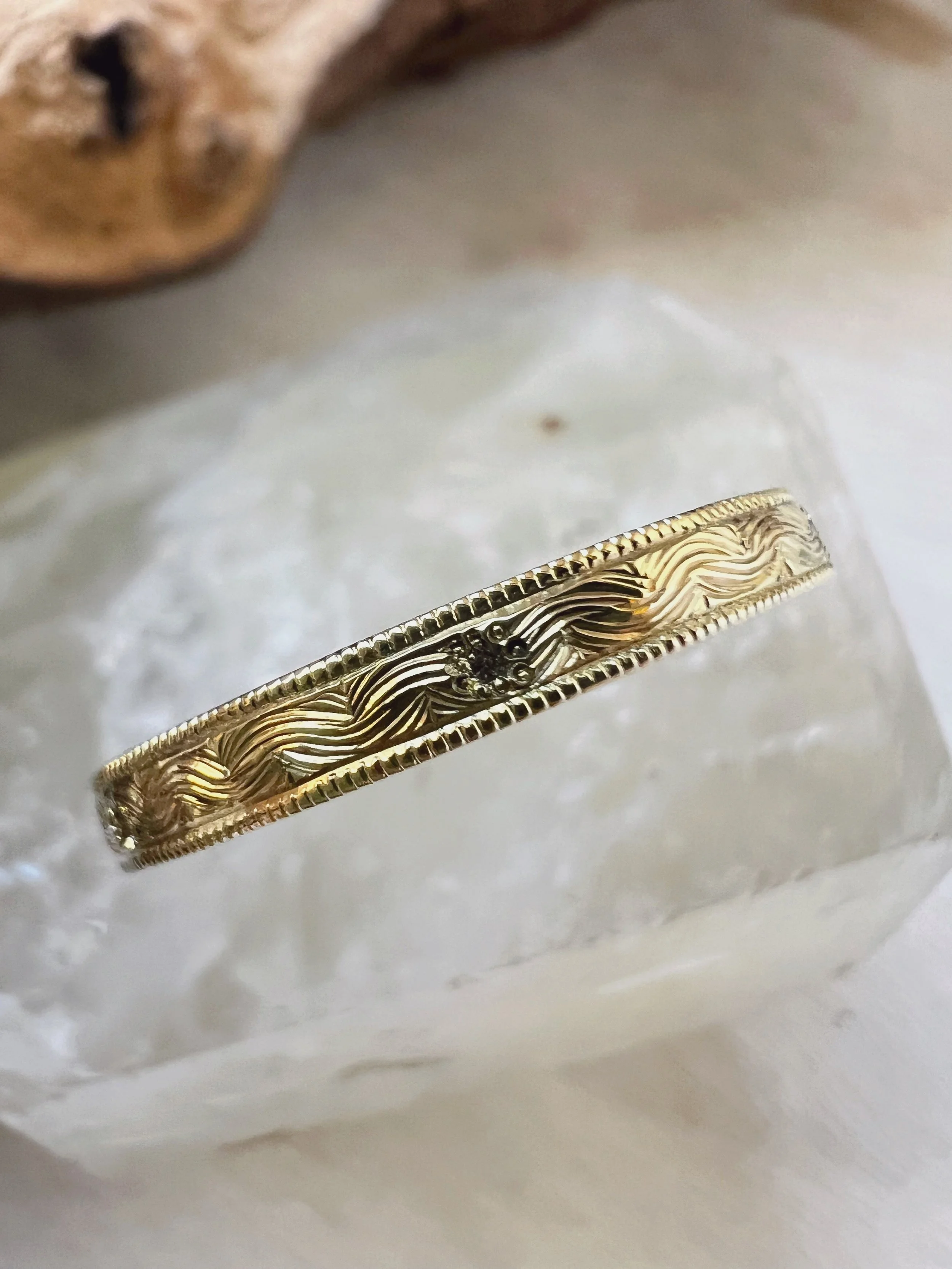 hand engraved ring