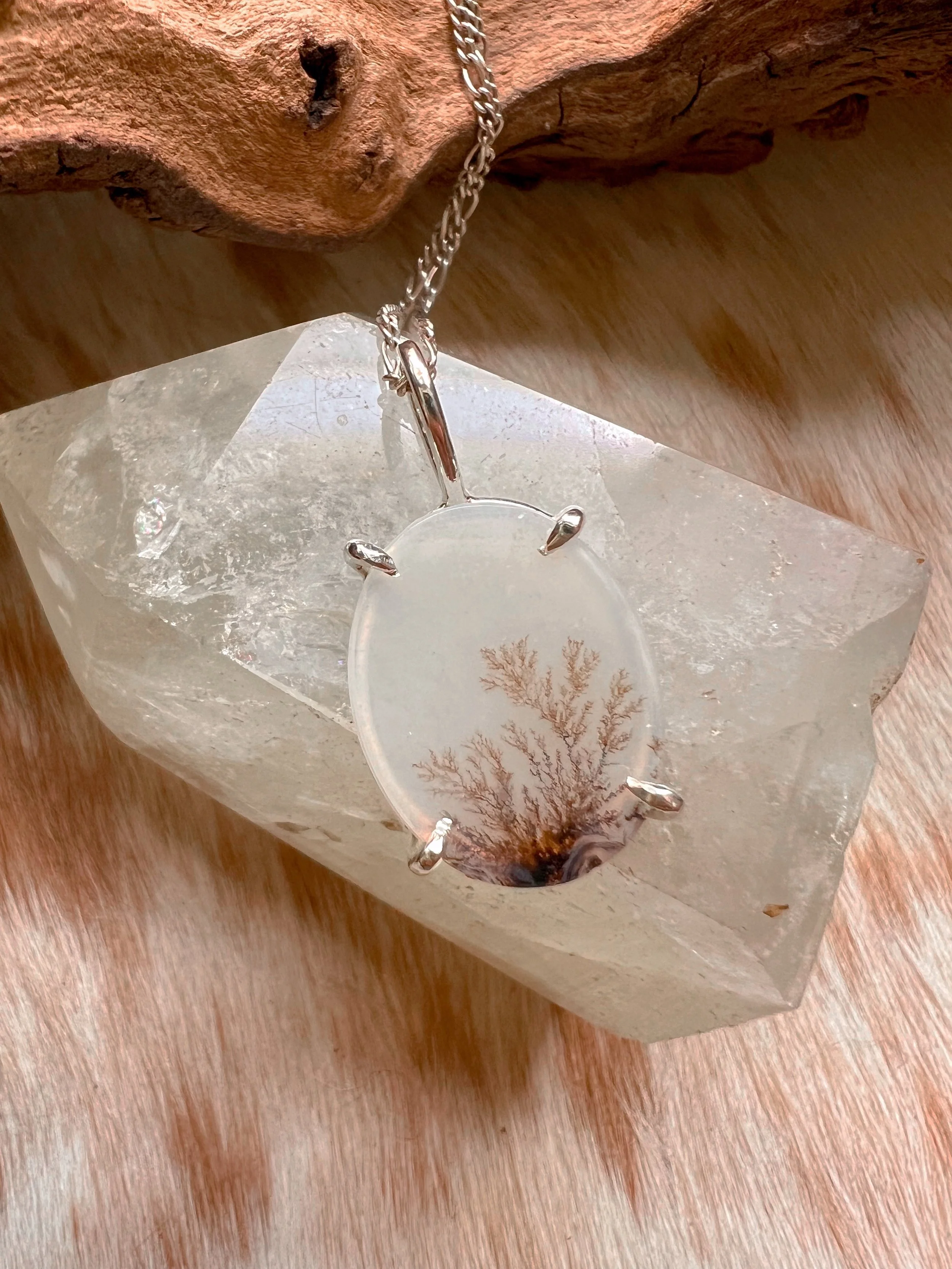Dendritic Agate Necklace