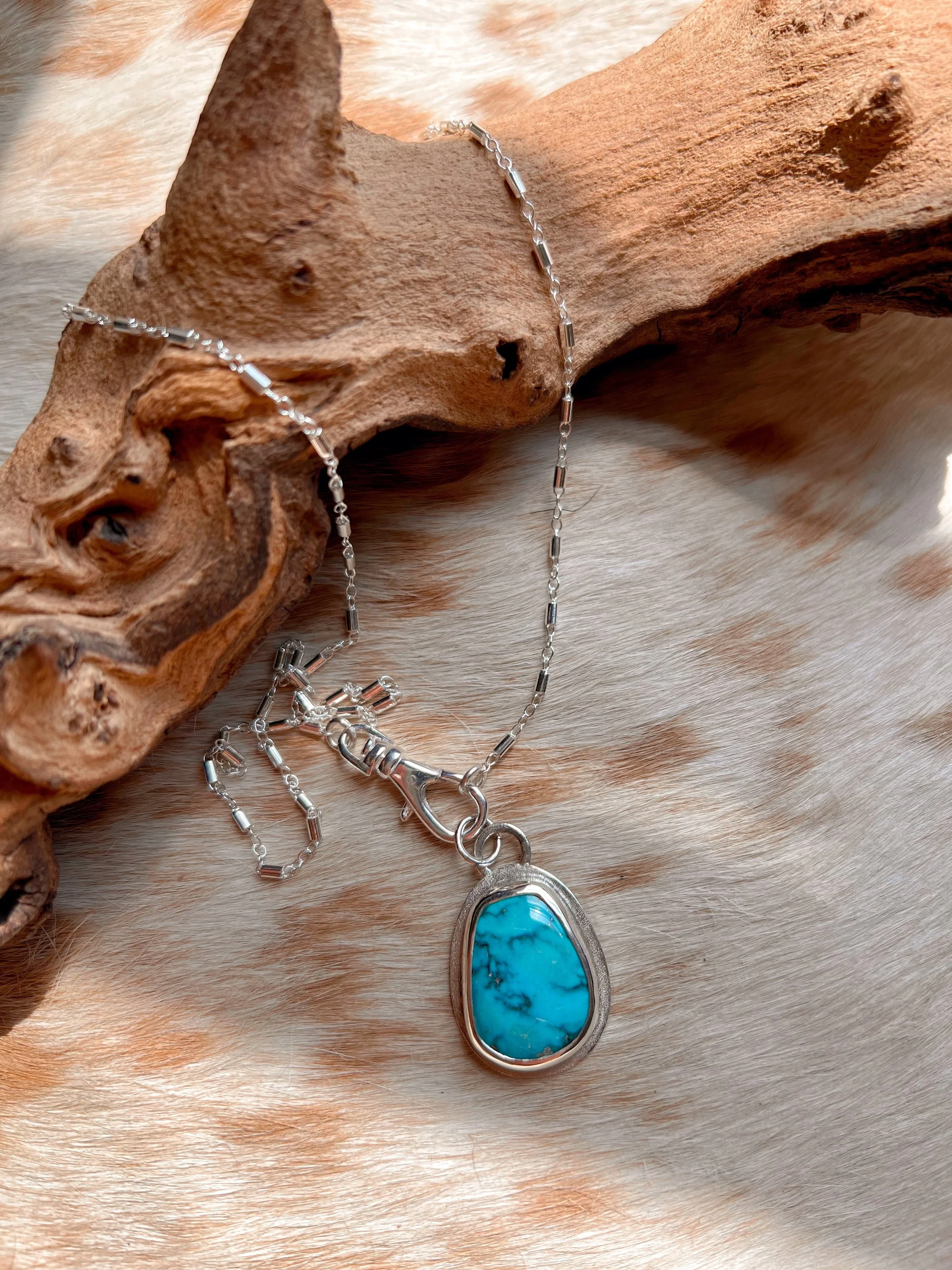 Turquoise & Silver Necklace