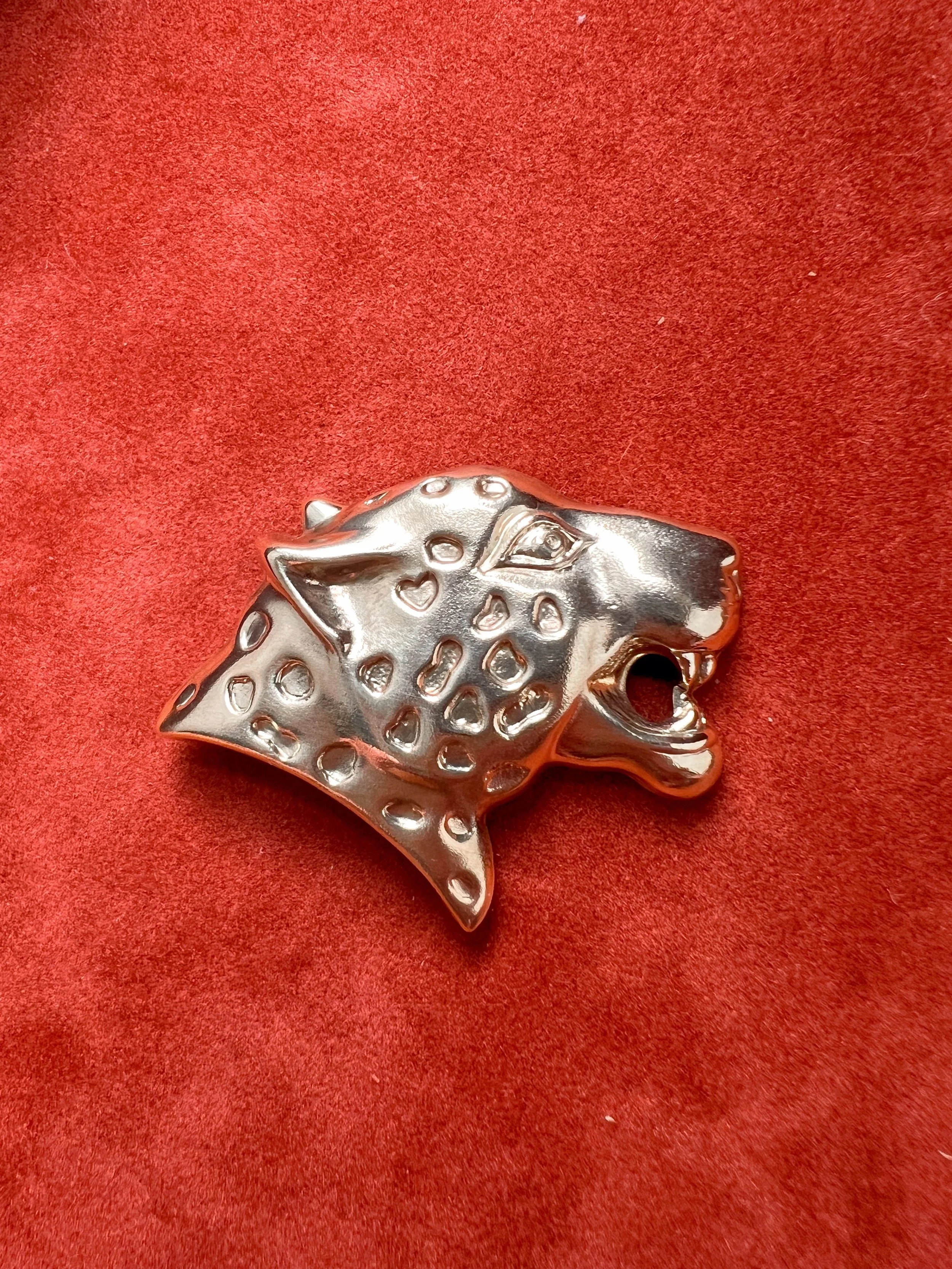 Brass button covers, animals