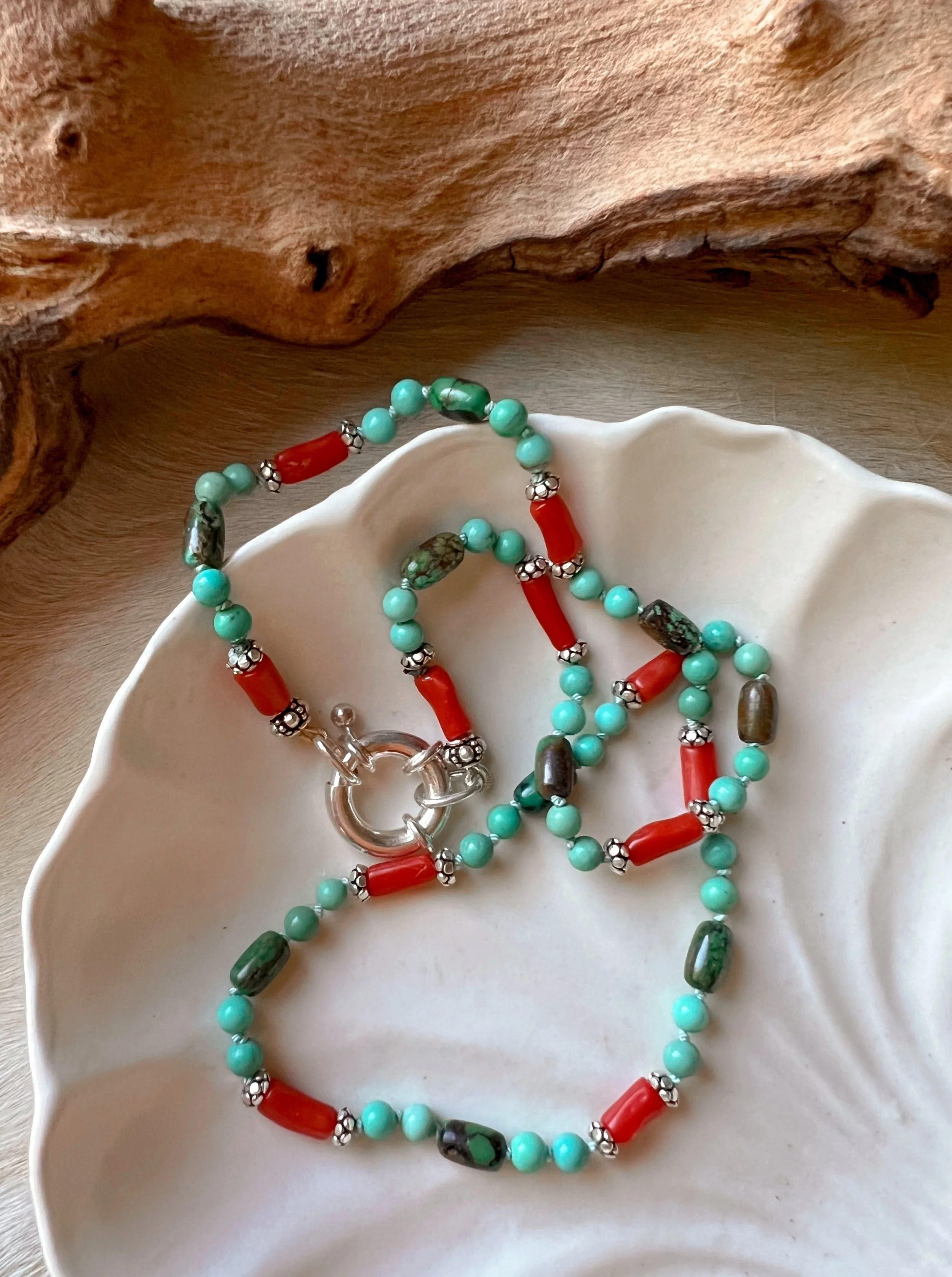 Rare Coral Candy Necklace