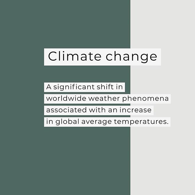 This is my favorite of the many definitions out there for &quot;climate change&quot;, partly because it doesn't include the terms &quot;climate&quot; and &quot;change&quot; in the definition, and emphasizes the global - not local - aspect of climate 