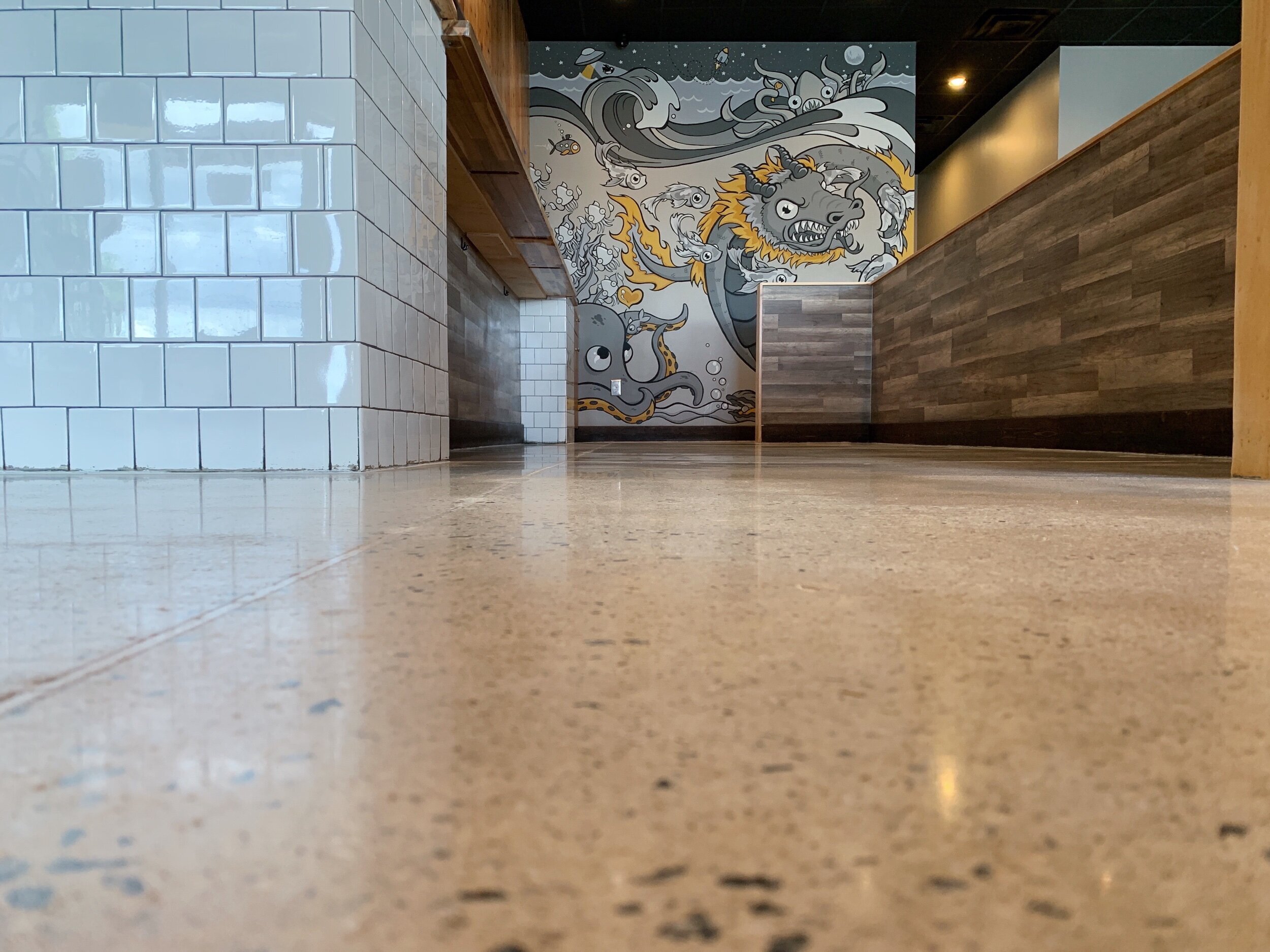 Difference Of Polished Concrete Vs