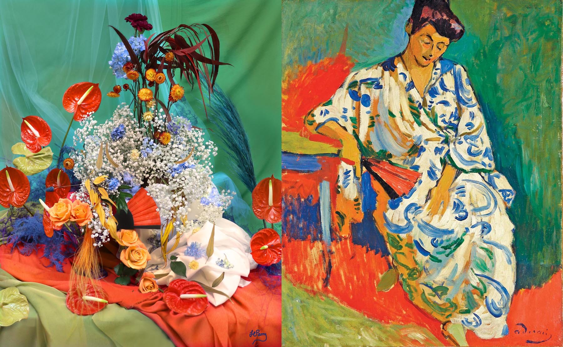 Madame Matisse au Kimono