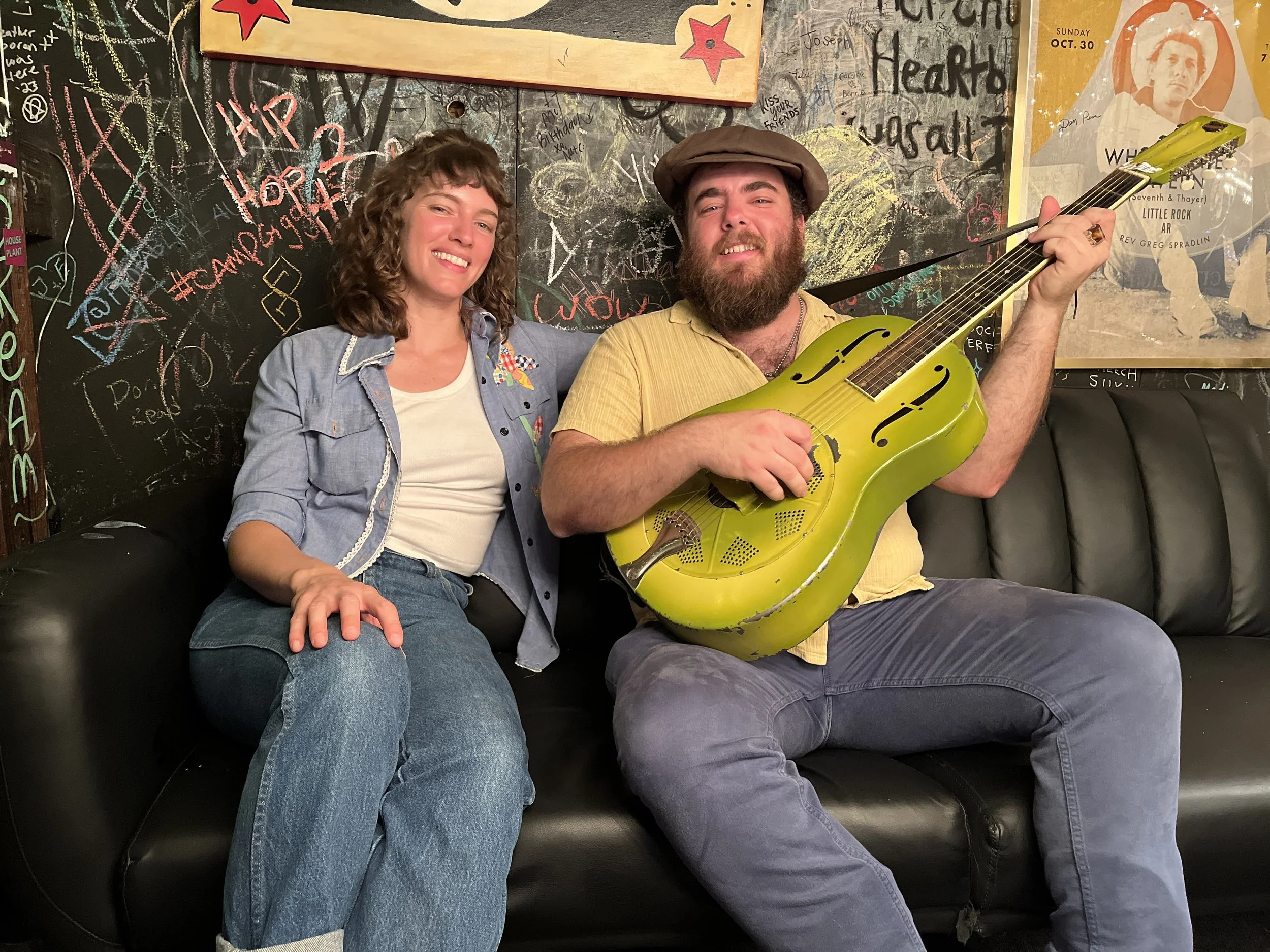 Georgia Parker and Hunter Burgamy at Whistle Stop