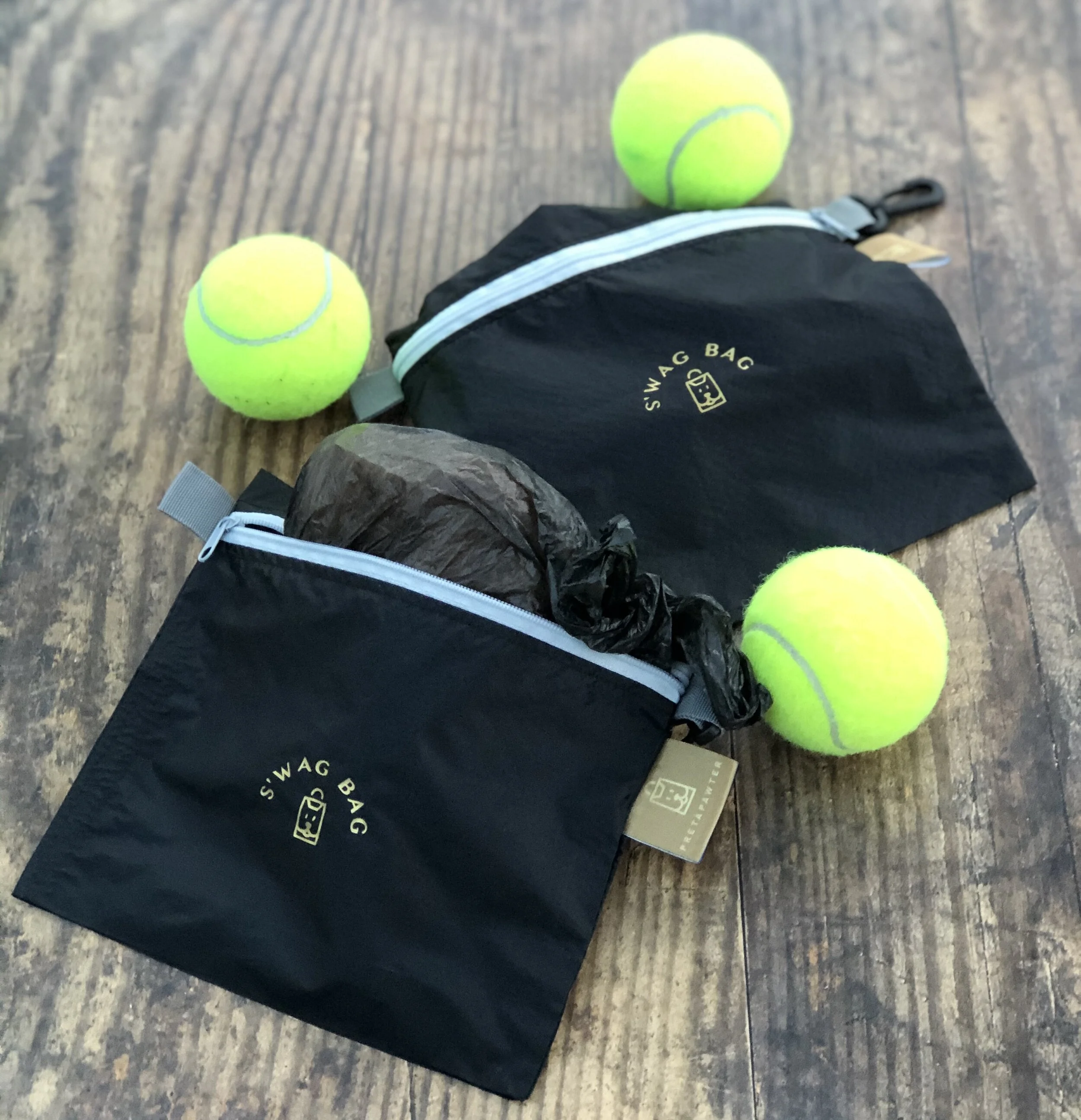 Waterproof carrier for full dog poop bags