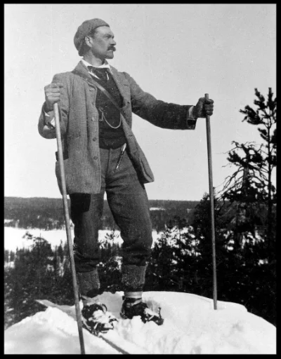 Jean Sibelius was a keen skiier
