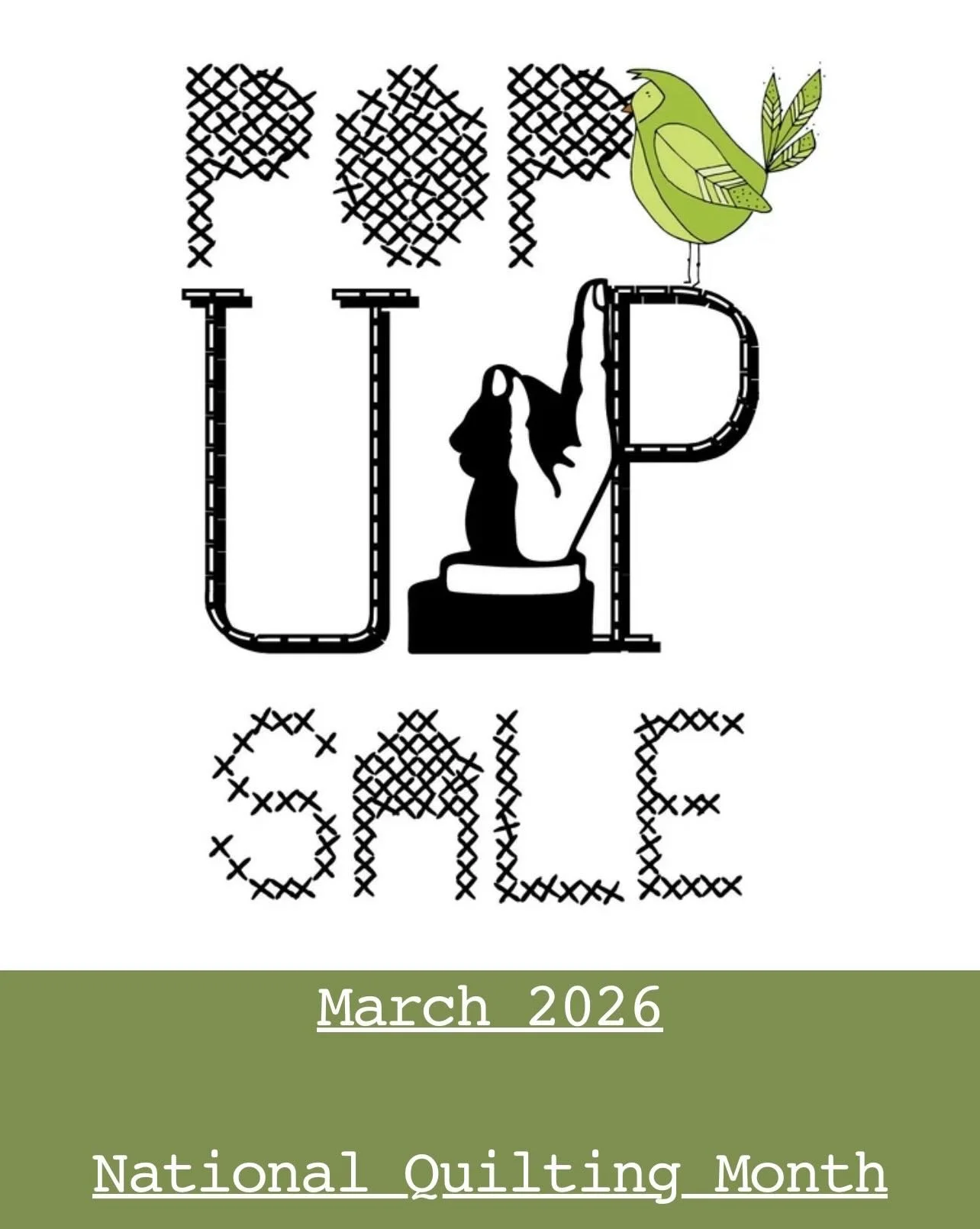 I'm slowly getting back to normal after QuiltCon, I took a much needed few days off. I will be doing my best to get the shop in order and I'll be working hard to fill online and show orders, so please be patient with me. MARCH is here so let&rsquo;s 