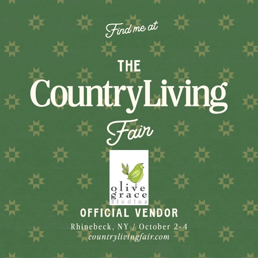 I&rsquo;m so excited to share that I&rsquo;m officially a vendor at The Country Living Fair this fall. Join me&mdash;and 200+ other talented dealers and makers&mdash;in New York&rsquo;s Hudson Valley this October 2-4. You can find all the latest deta
