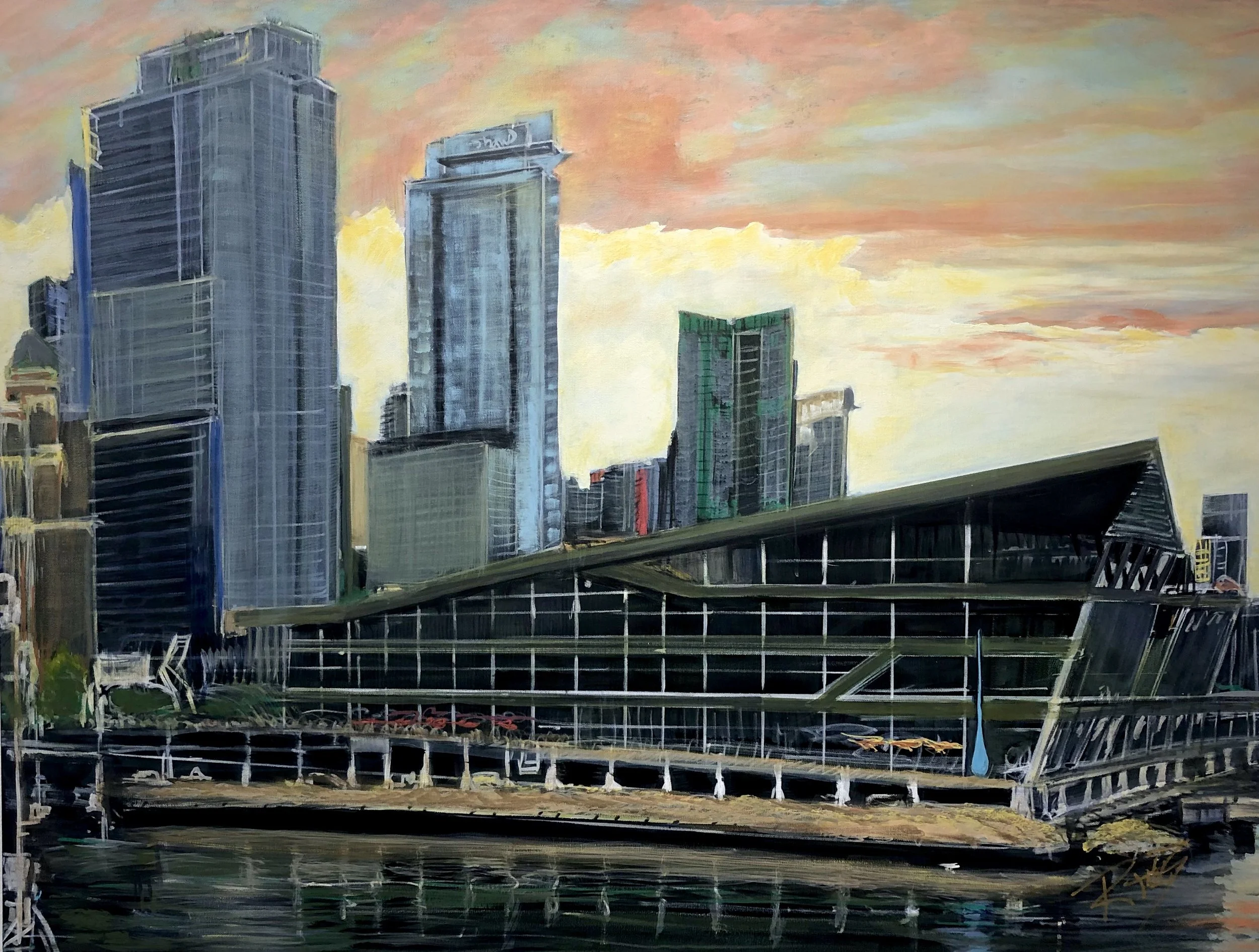 Copy of Vancouver Skyline No. 6:  Raindrop  2018