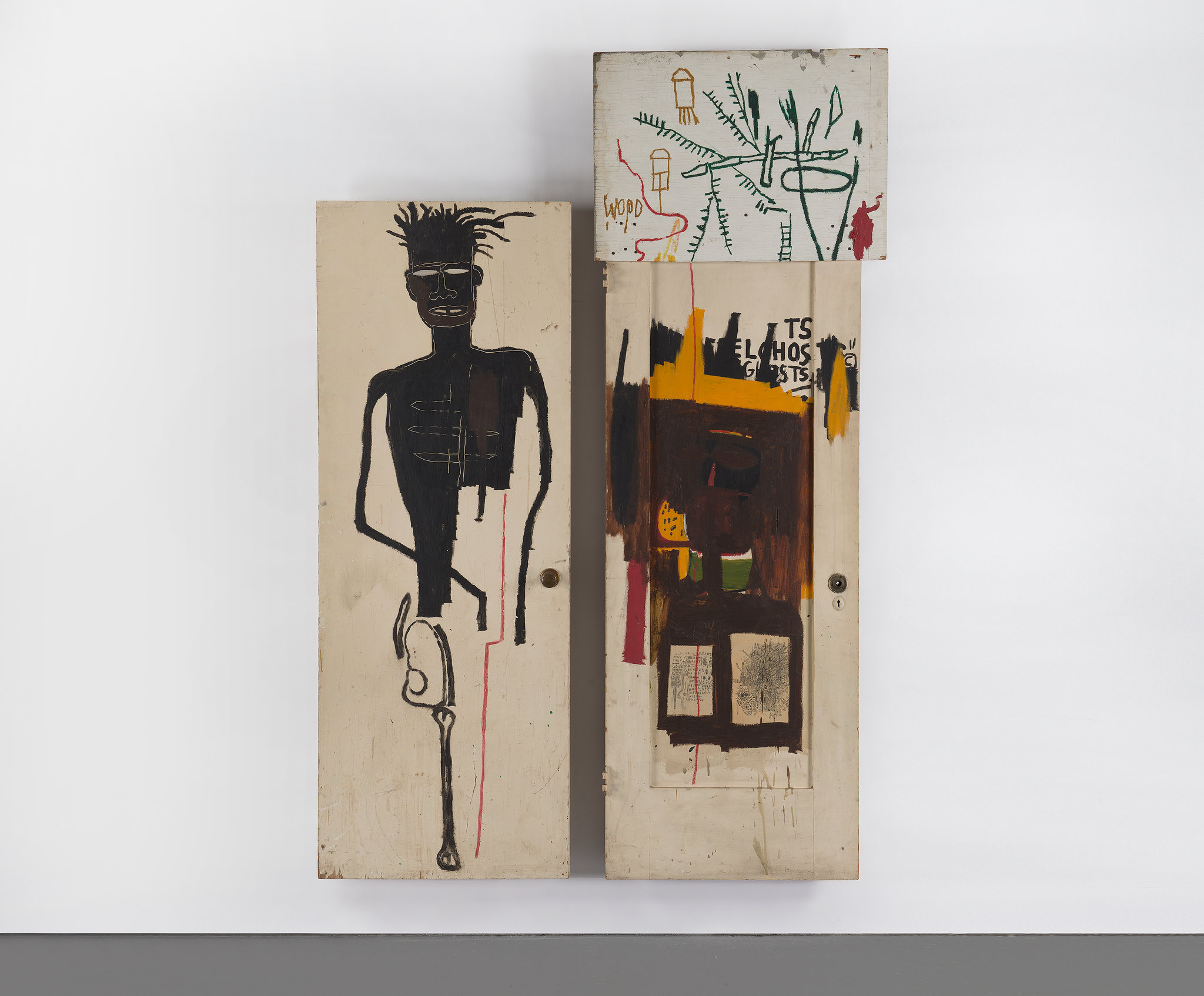 Jean-Michel Basquiat, “Self-Portrait” (1983), sold at Phillips for $9.5 million.CreditThe Estate of Jean-Michel Basquiat ADAGP, Paris/Artists Rights Society (ARS), New York; via Phillips