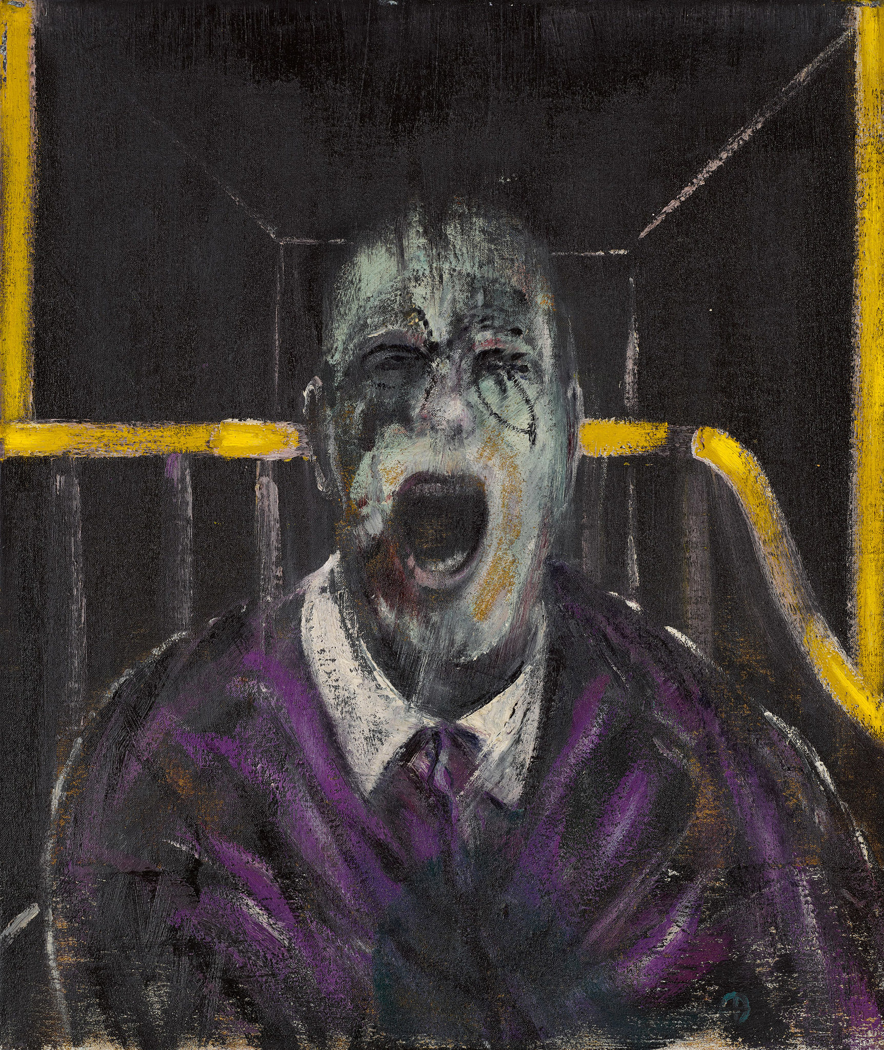 Francis Bacon, “Study for a Head” (1952) sold for $50.4 at Sotheby’s.CreditThe Estate of Francis Bacon; DACS, London/Artists Rights Society (ARS), New York; via Sotheby’s