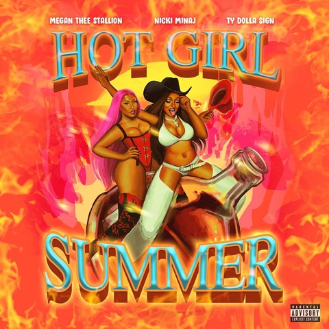 Megan Thee Stallion took to her Instagram to reveal she is dropping her brand new single 'Hot Girl Summer' on Friday, August 9th. The song will feature Nicki Minaj , Ty Dolla $ign and includes production from Juicy J , Bone Collector and Crazy Mike . Stay tuned for the official release and peep the cover art below.