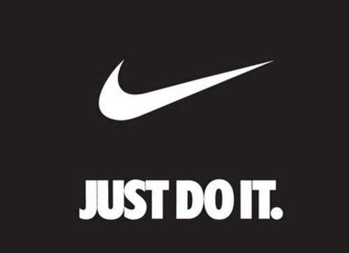 NIKE "Just Do It" ad campaign