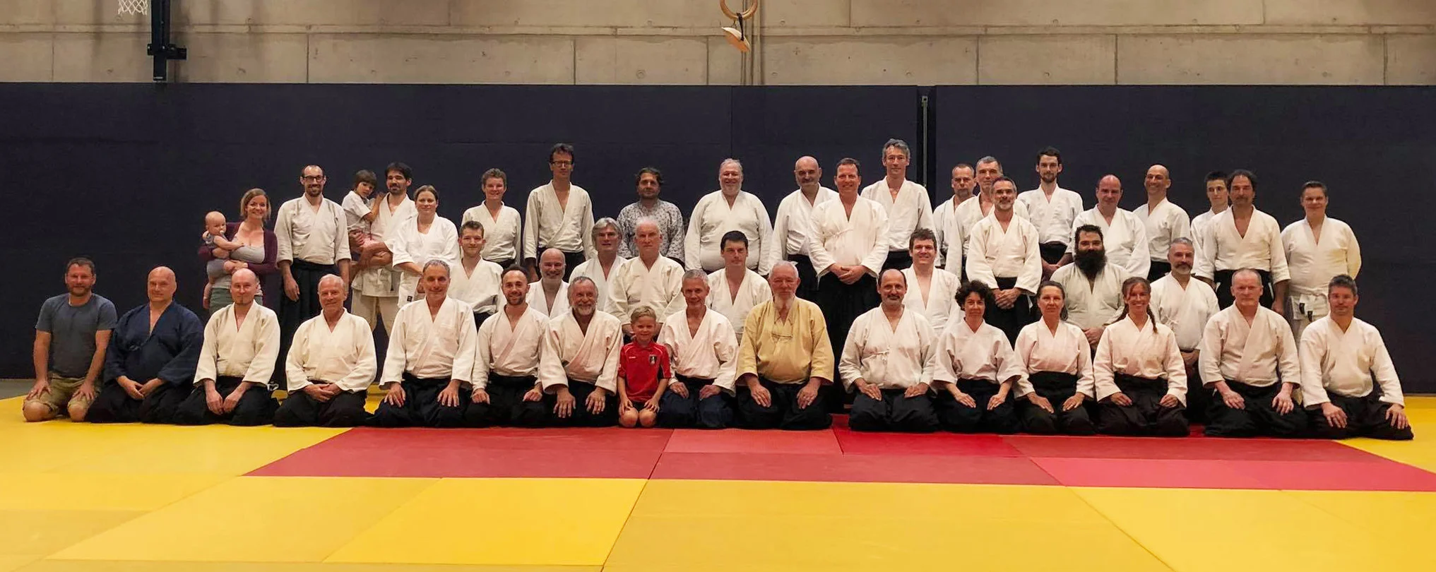Lehrgangsgruppenfoto 2019 (c) Aikido Graz