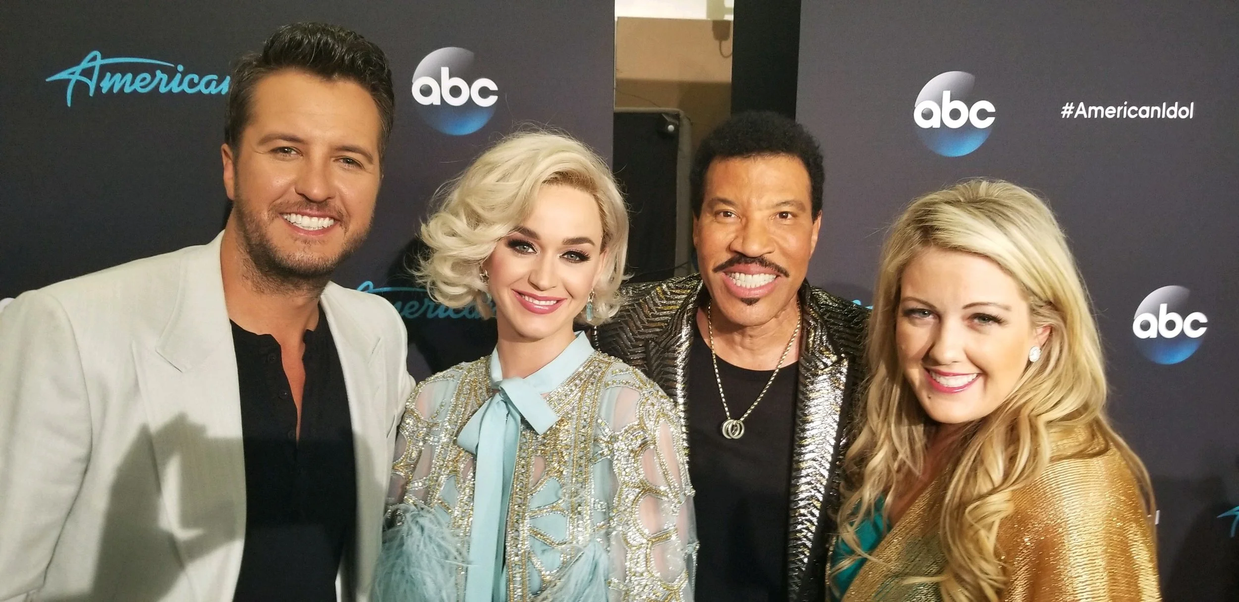  Meeting Luke Bryan, Katie Perry, and Lionel Richie from American Idol. 