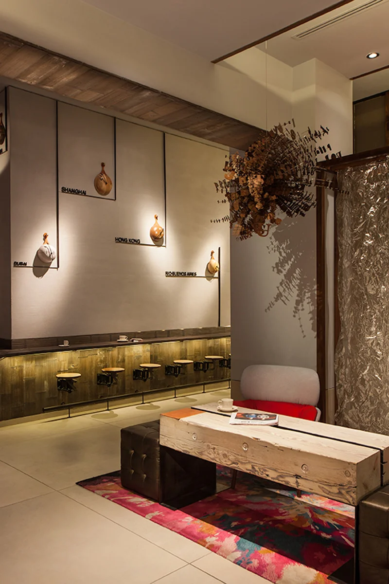 "Time Zone" Entry Lobby