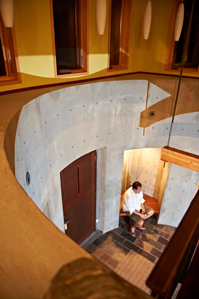 Entry Vestibule From Above