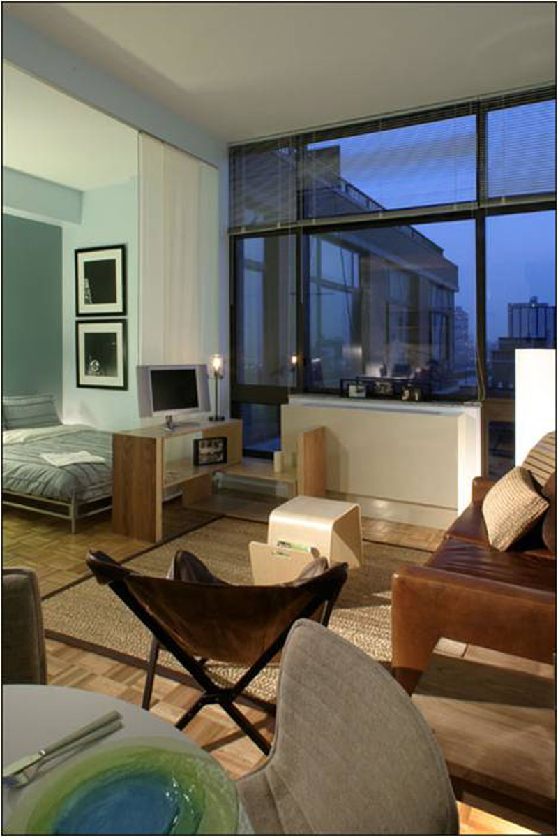 Studio Apartment: Sleeping