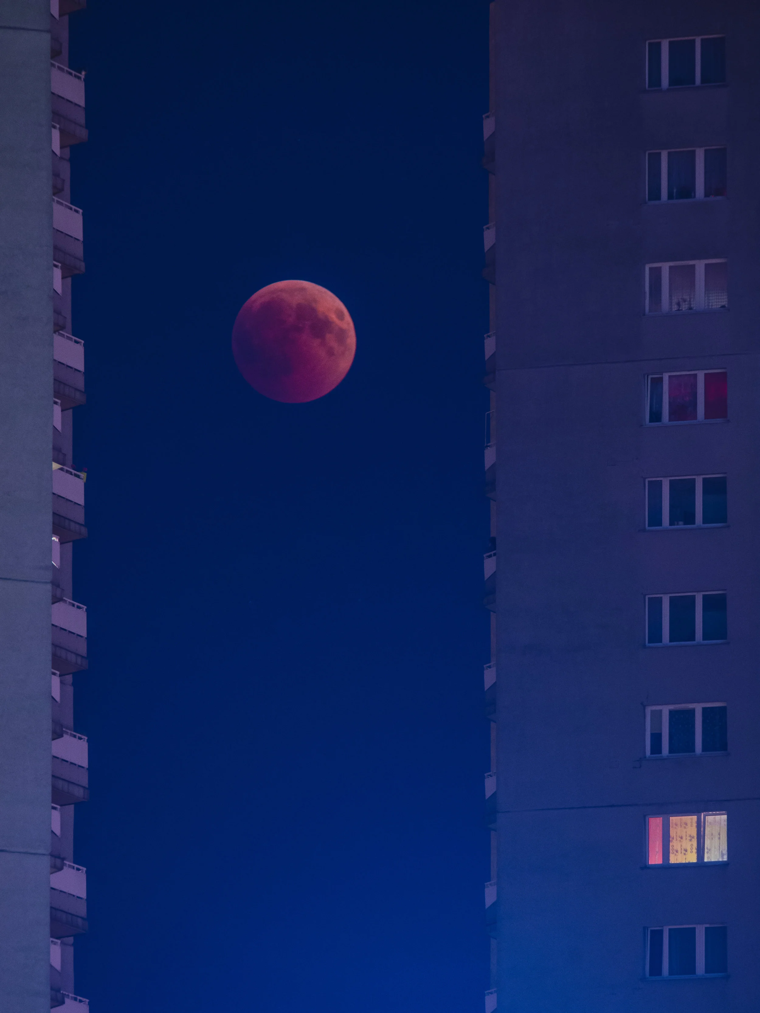 Lunar Eclipse 27.07.2018 Katowice, Poland