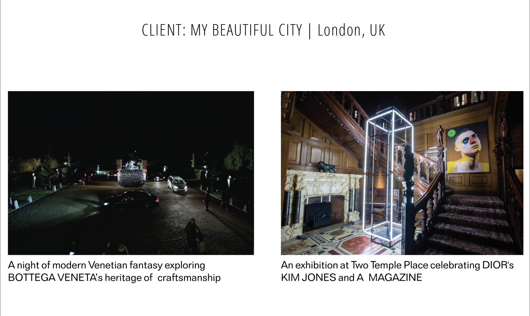 My Beautiful City: Agency Brand Book and Website Portfolio