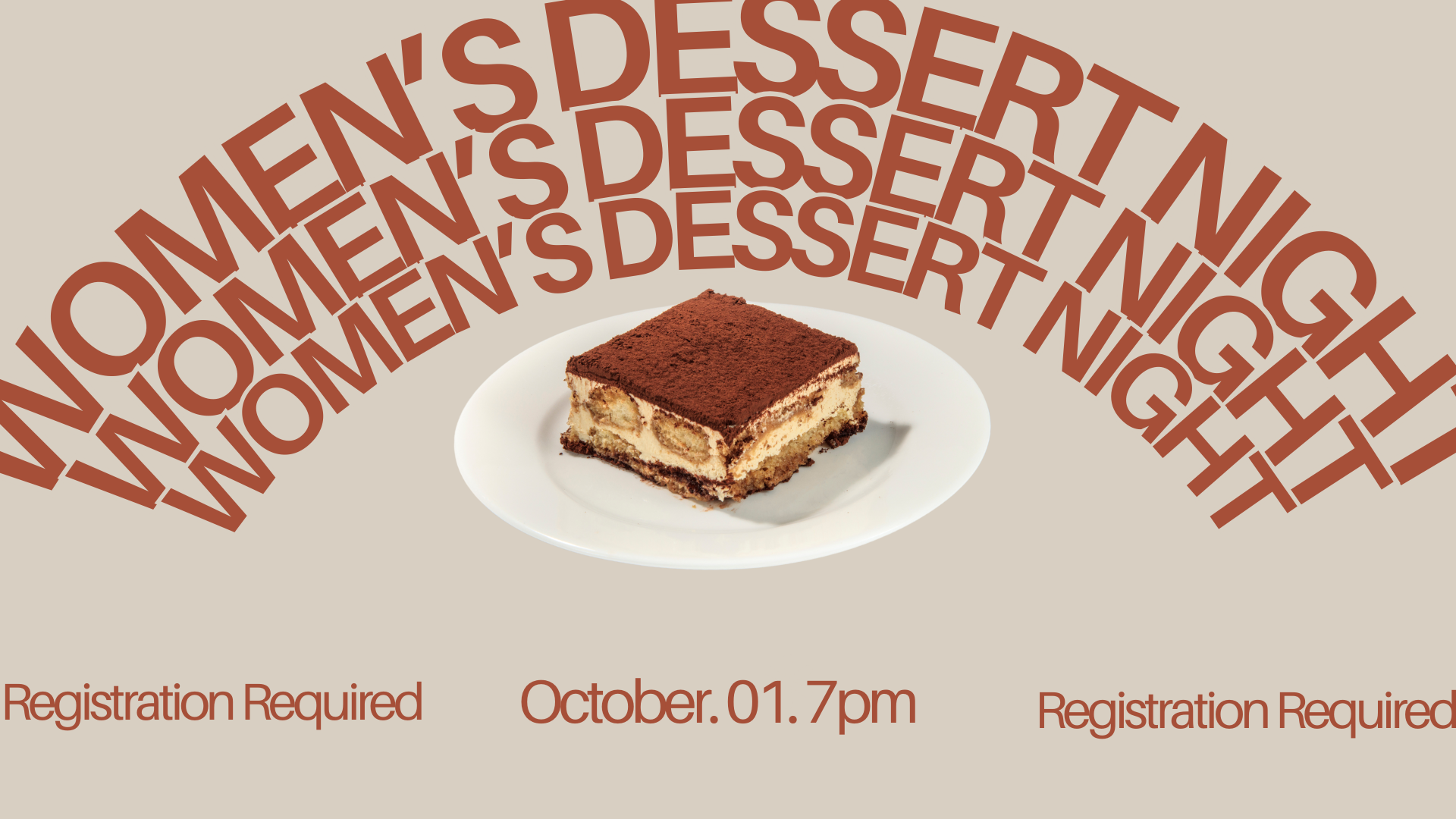 Women's Dessert Night