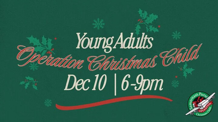 Young Adults Serve: Operation Christmas Child