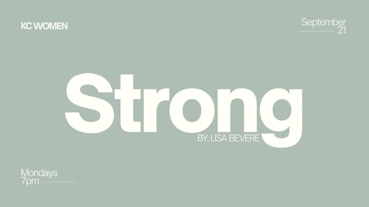 Women's Bible Study - STRONG