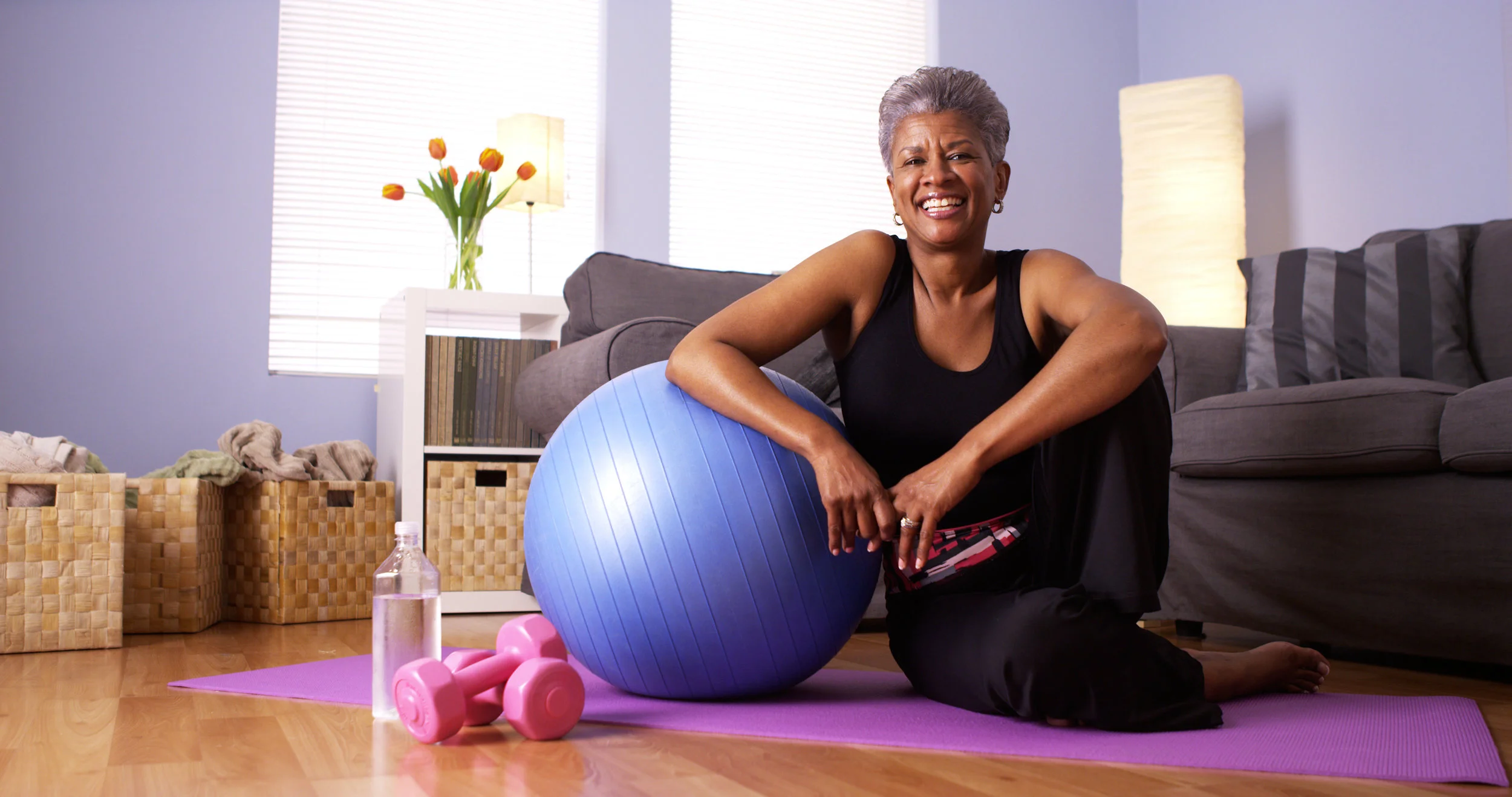 Exercise safely.