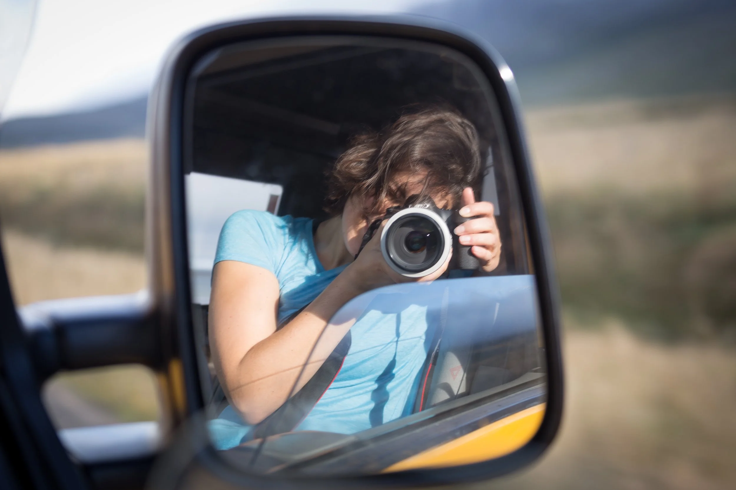 Close proximity to fancy photo gear means lots of playing around for this non-photographer.