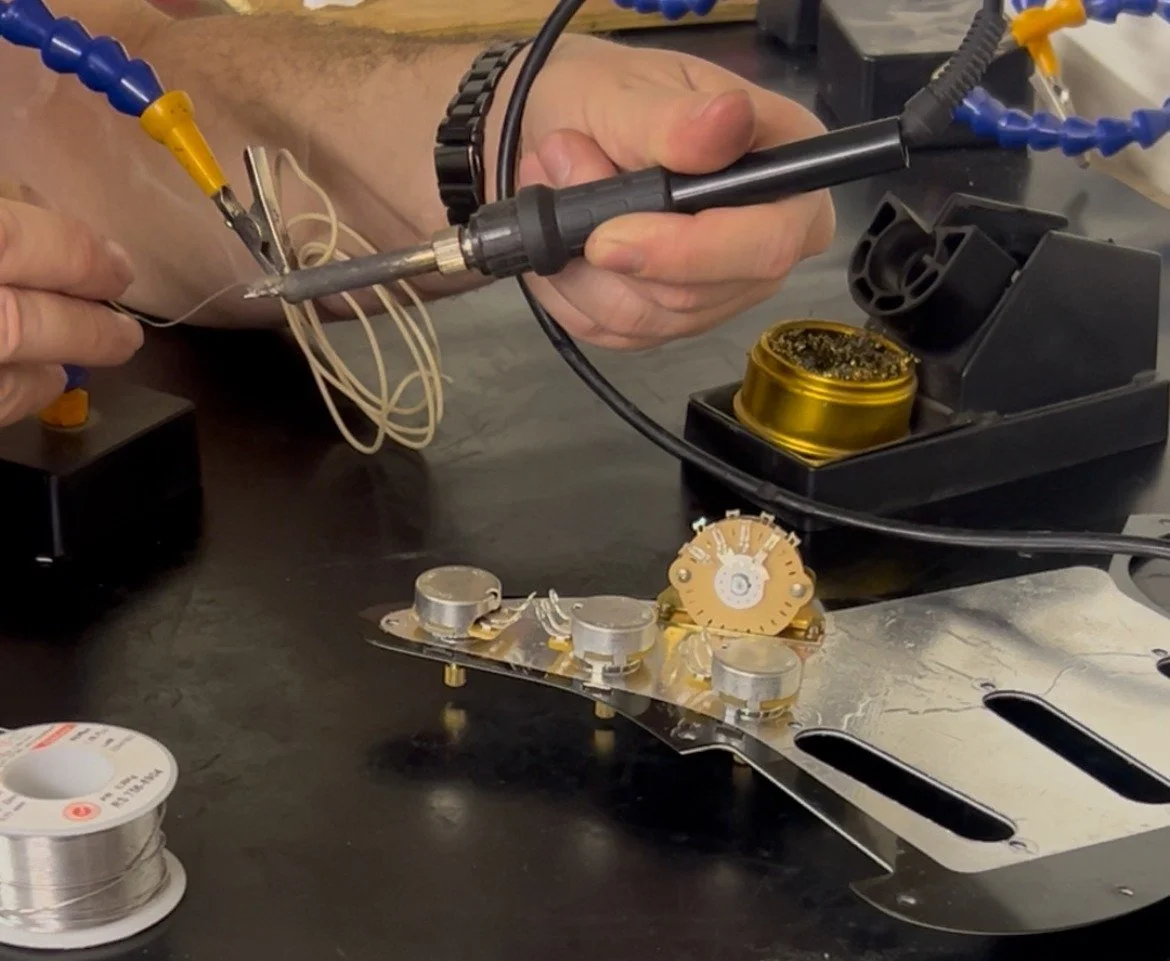 Guitar and Bass wiring and repairs