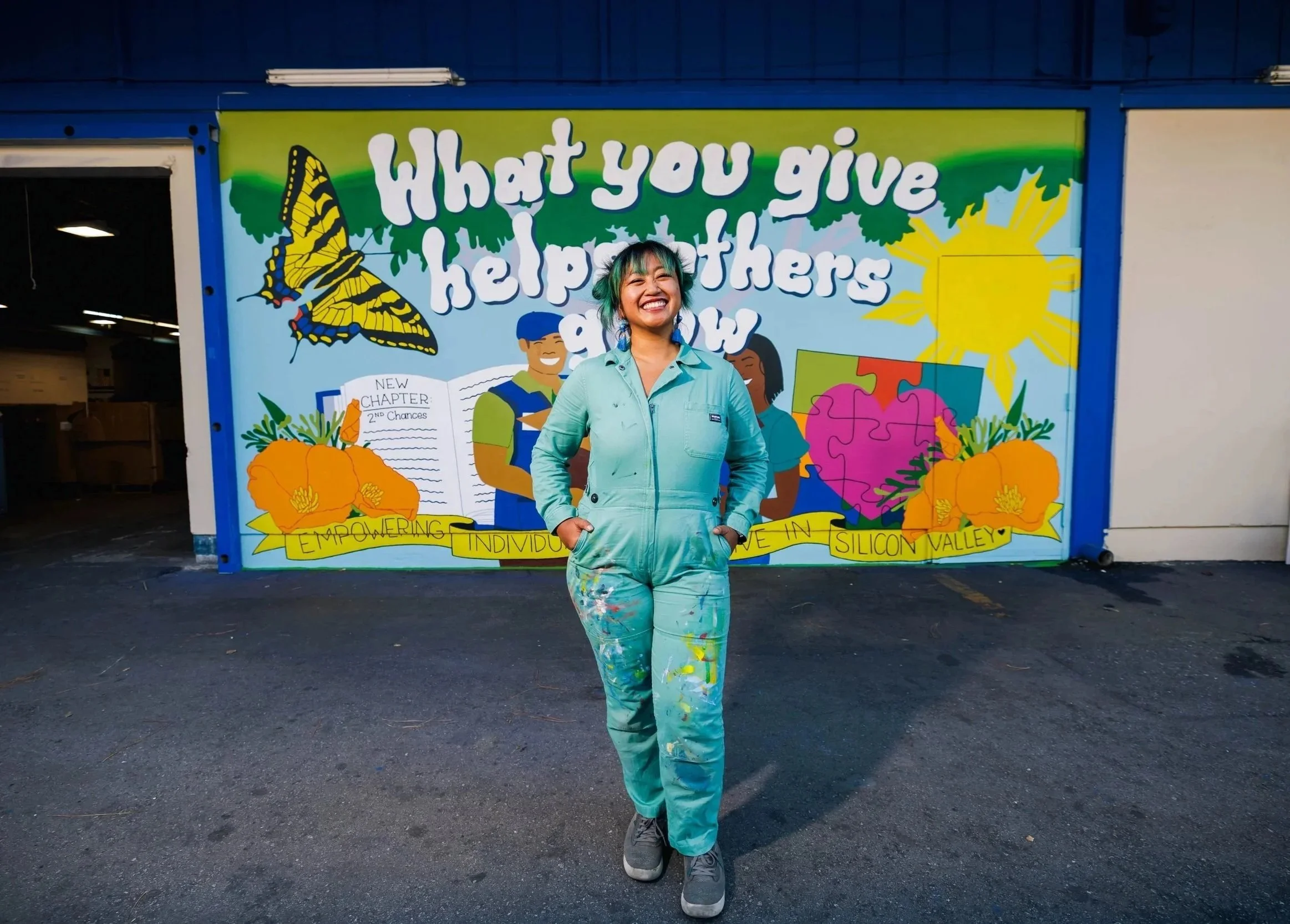 "What You Give Helps Others Grow"
