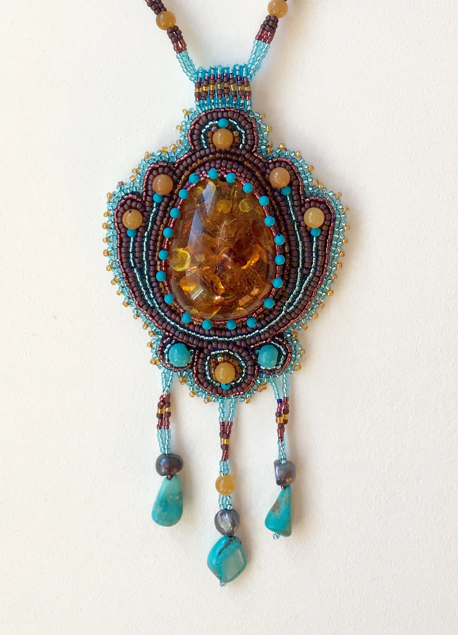 Amber Cabochon