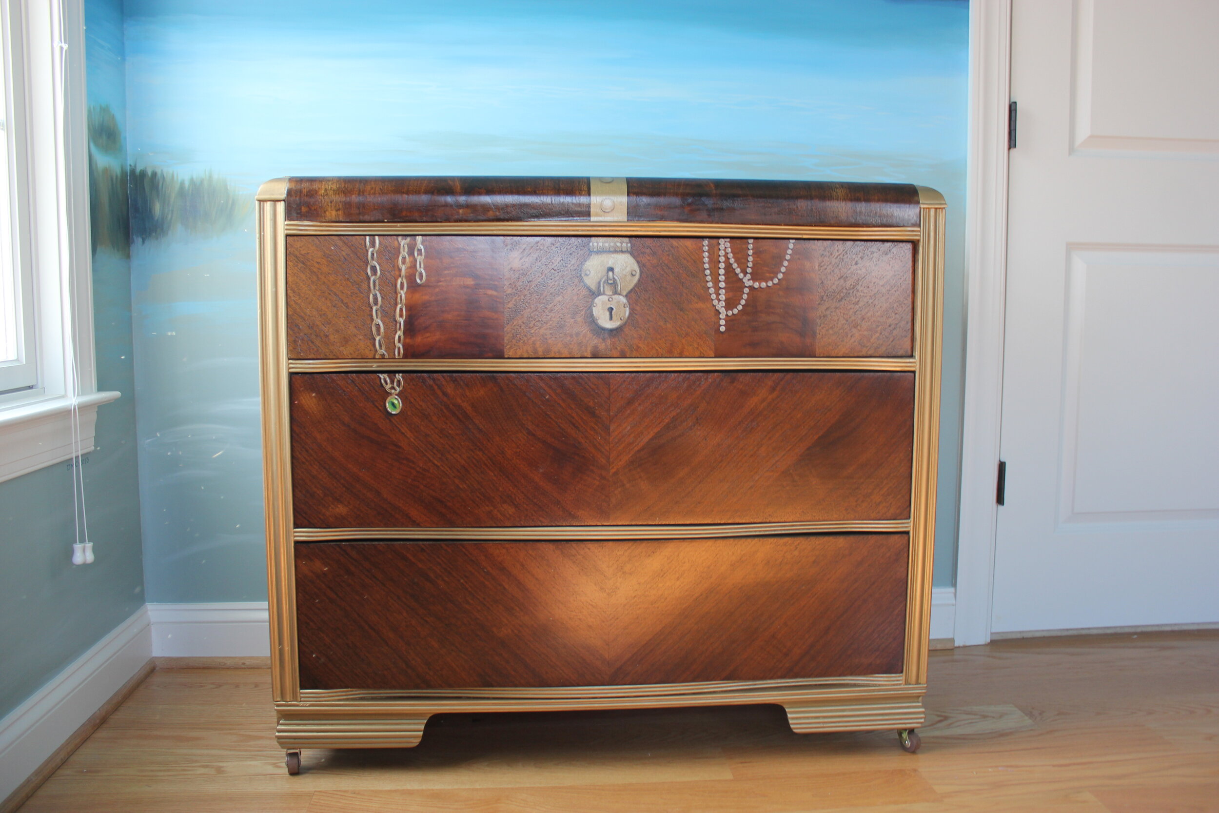 Chest of Drawers turned Treasure Chest